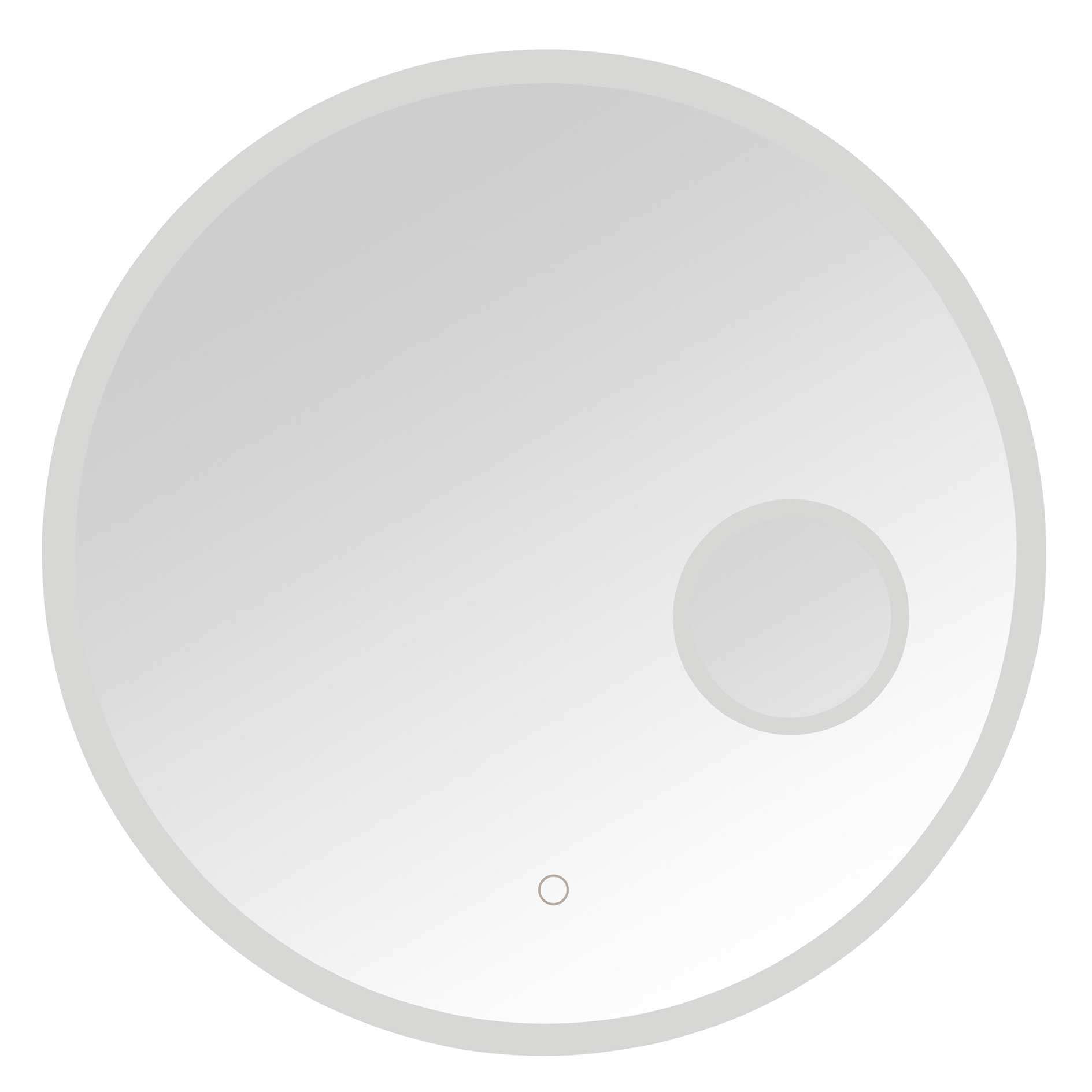 LED-Wandspiegel - Touch - Ø 60 cm
