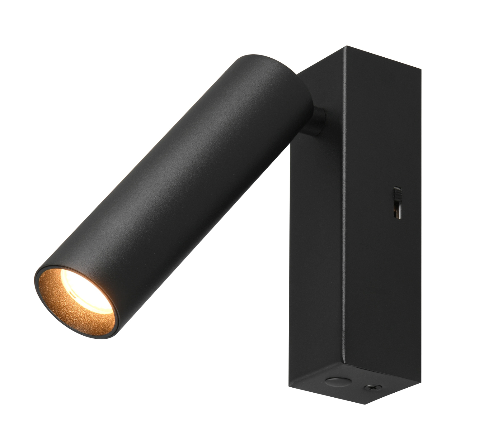 LED-Wandspot - schwarz matt - einflammig