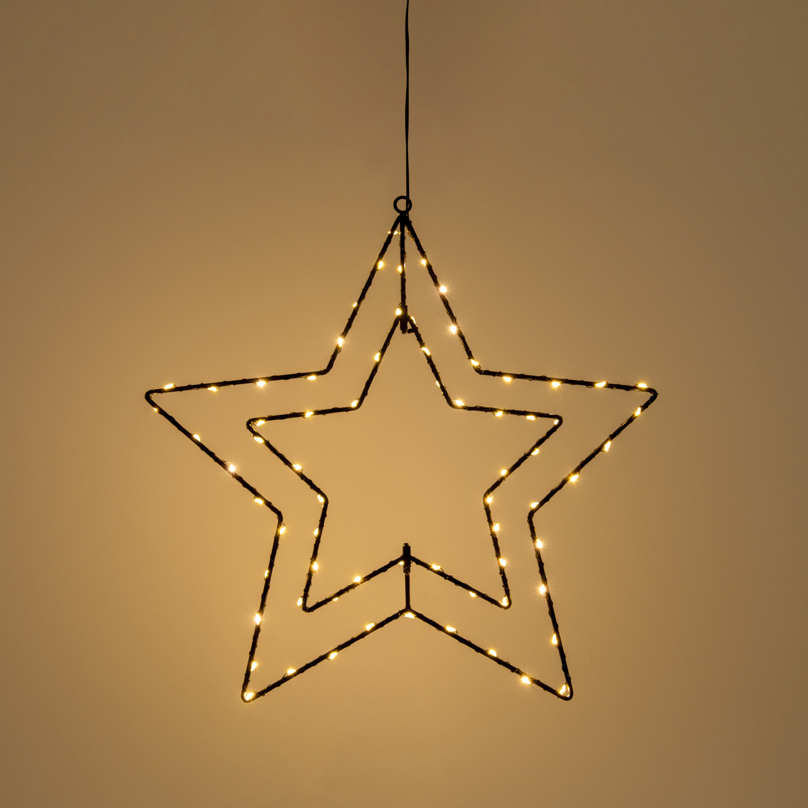 LED-Weihnachtsstern 3D - schwarz - 38 cm | Online bei ROLLER kaufen