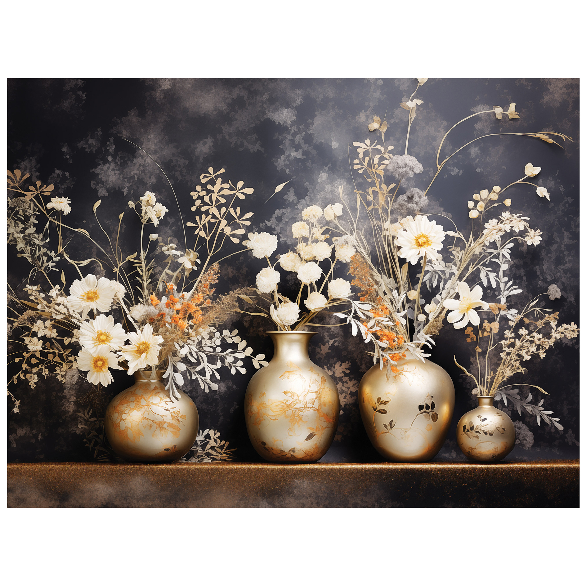 Leinwandbild - mehrfarbig - 100x75 cm