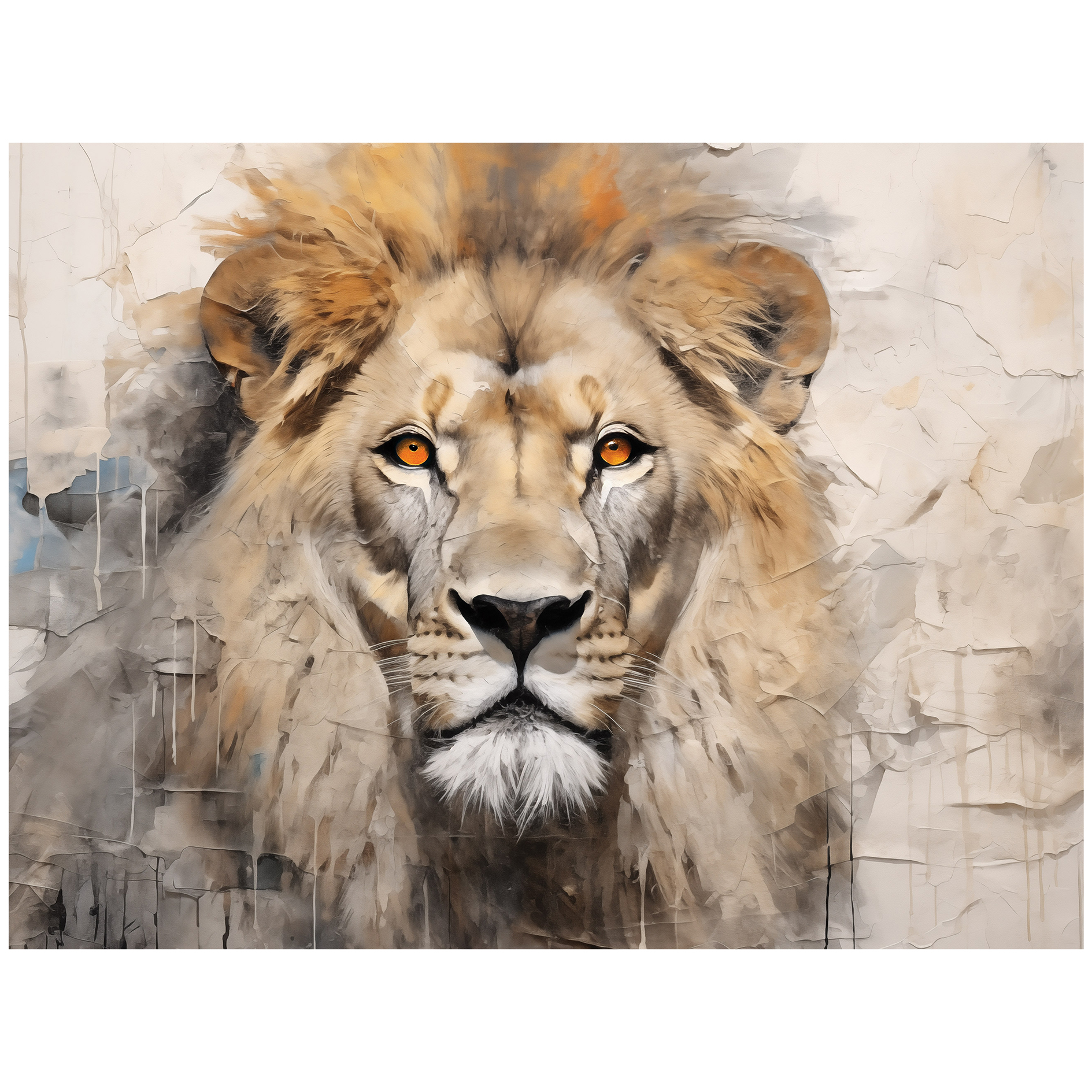 Leinwandbild - mehrfarbig - 80x60 cm
