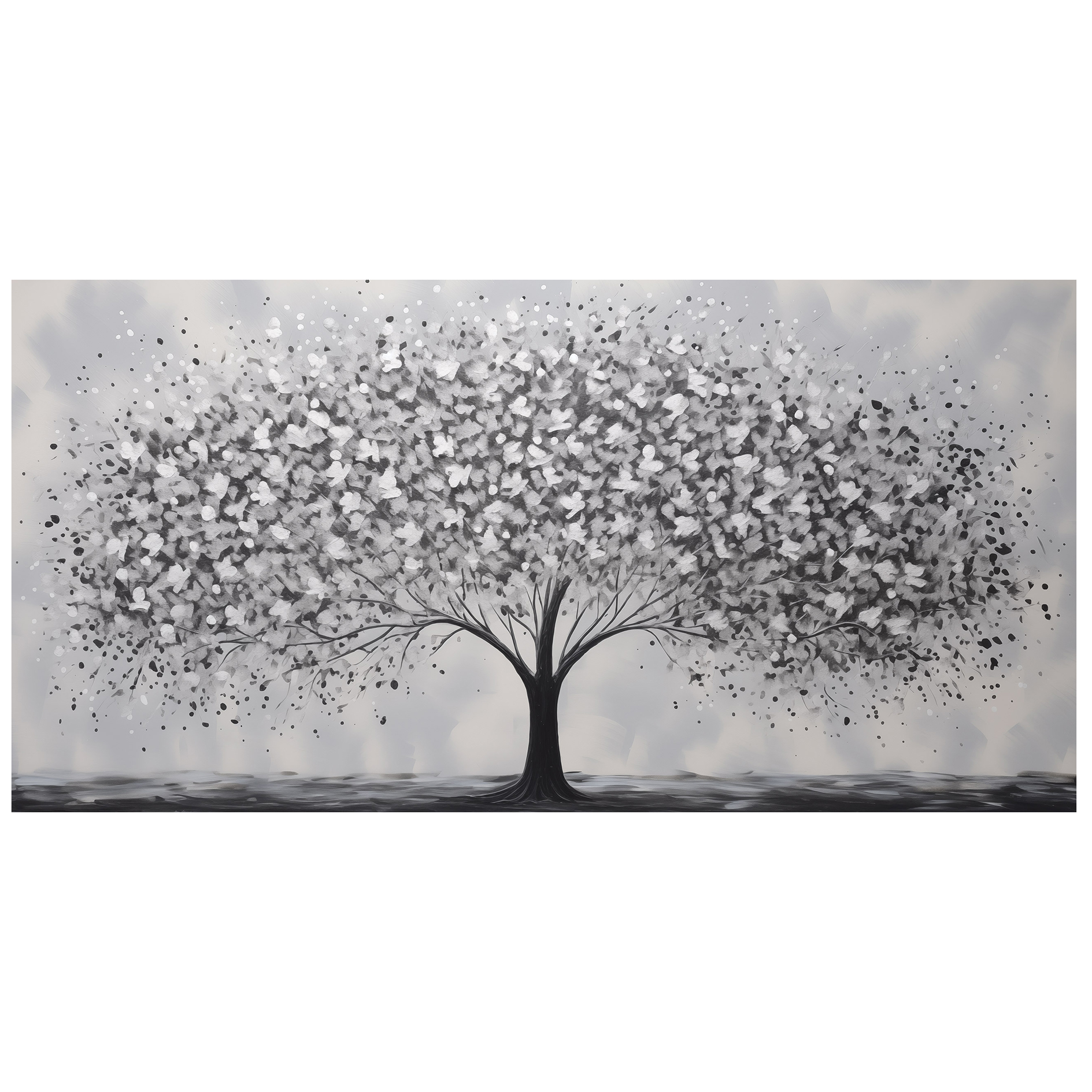 Leinwandbild Nature XXII - mehrfarbig - 120x60 cm