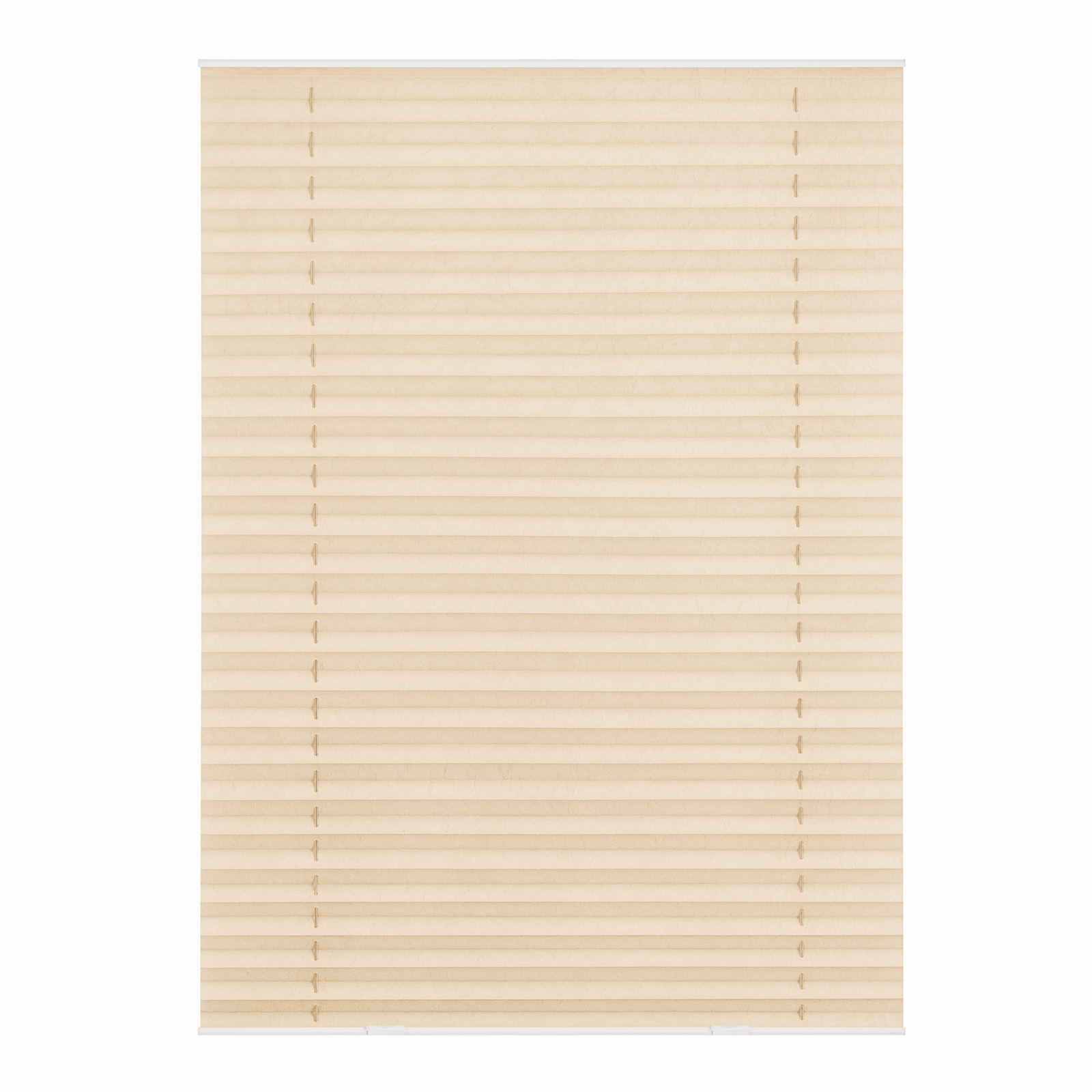 LICHTBLICK Dachfenster-Plissee Haftfix - creme - 36,3x60 cm