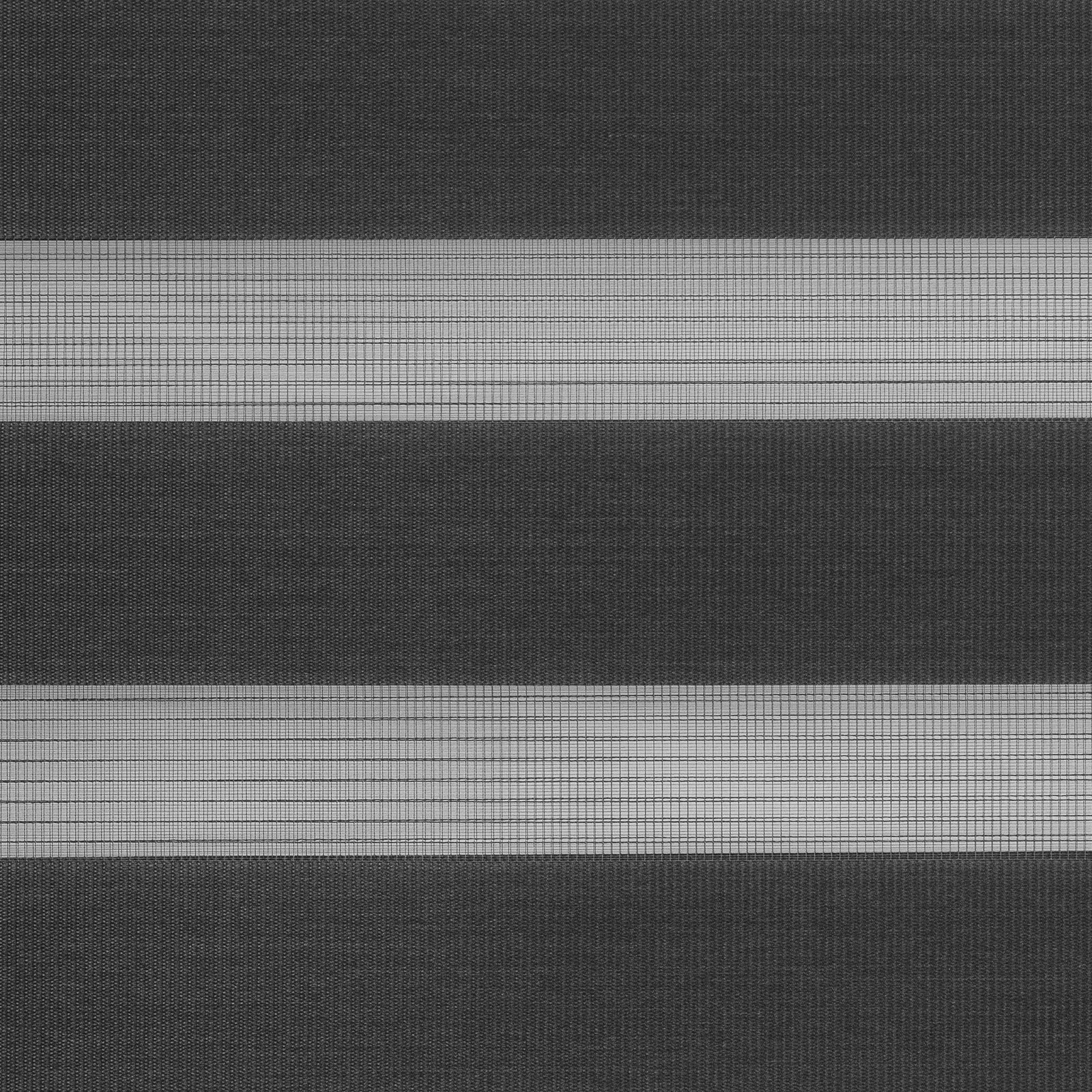 LICHTBLICK Doppelrollo - anthrazit - klemmbar - 55x150 cm