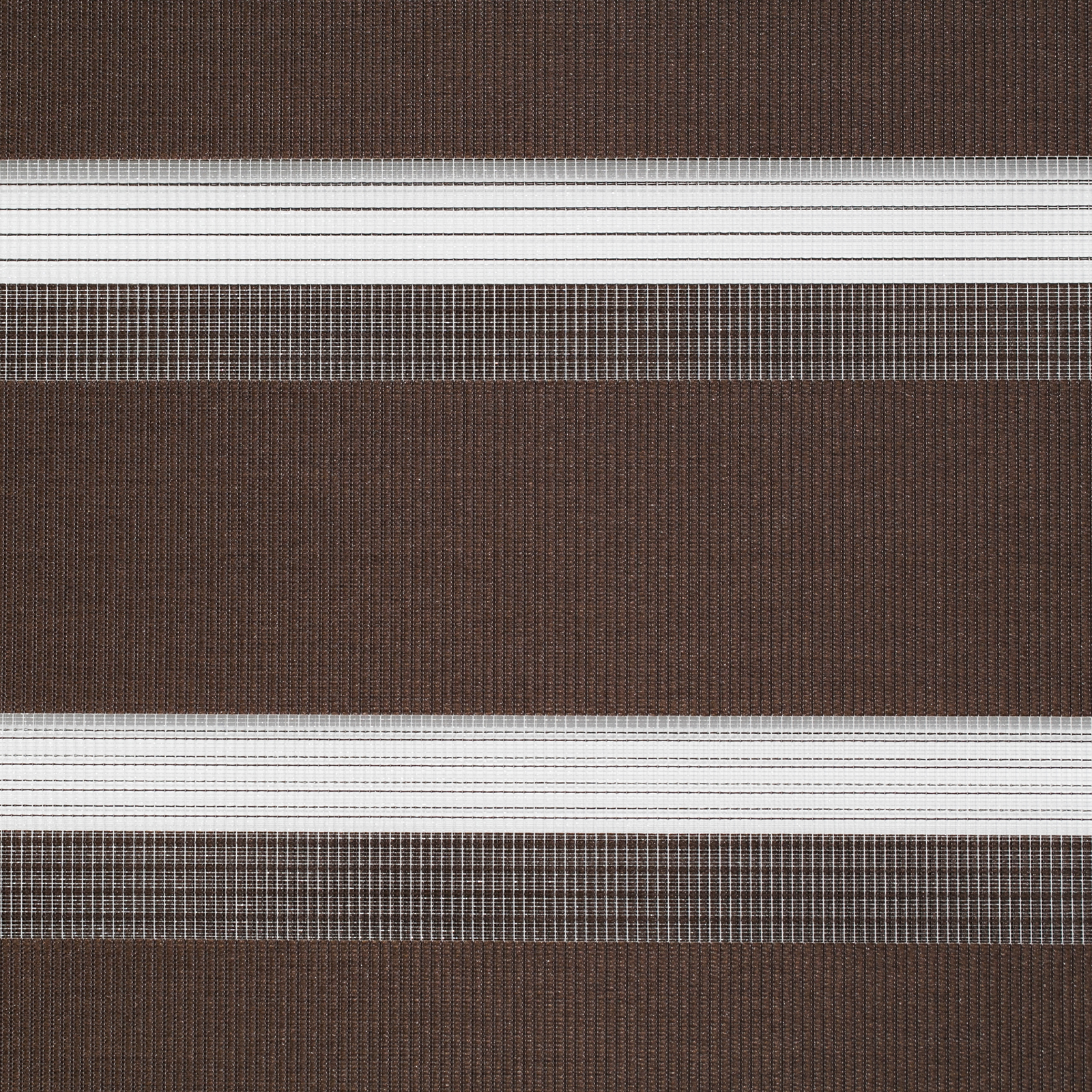 LICHTBLICK Doppelrollo - dunkelbraun - klemmbar - 70x220 cm