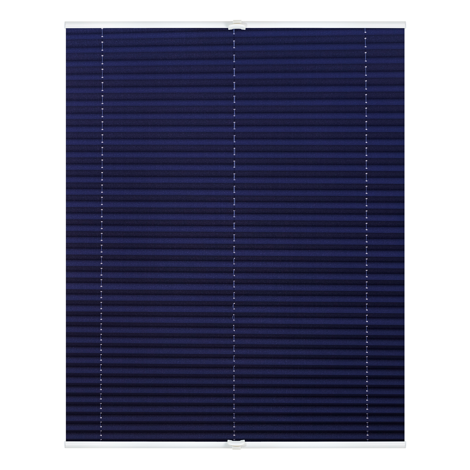 LICHTBLICK Plissee - blau - klemmbar - 70x130 cm