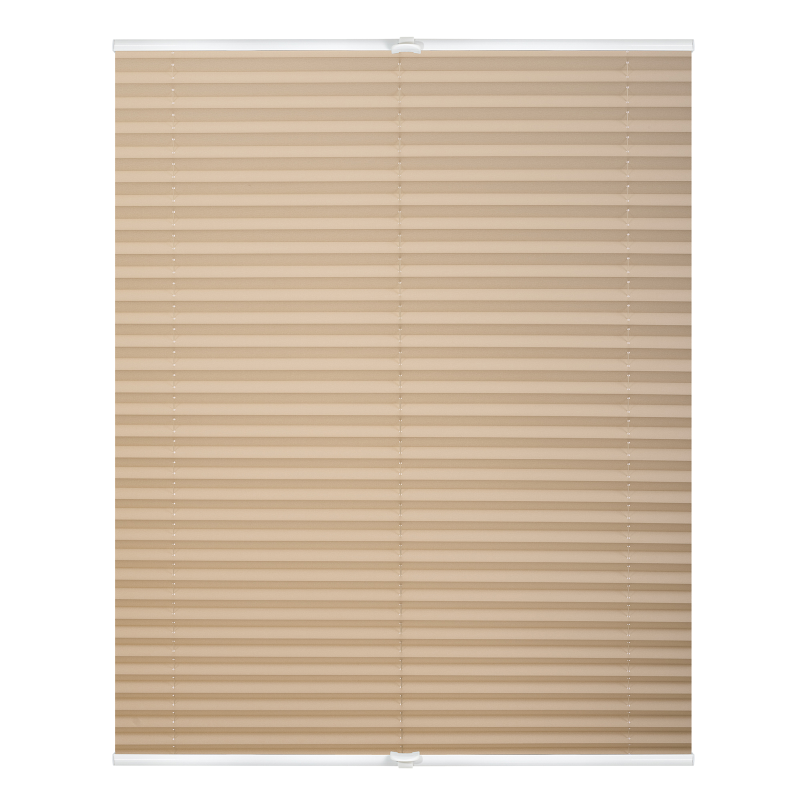 LICHTBLICK Plissee - creme - klemmbar - 80x130 cm
