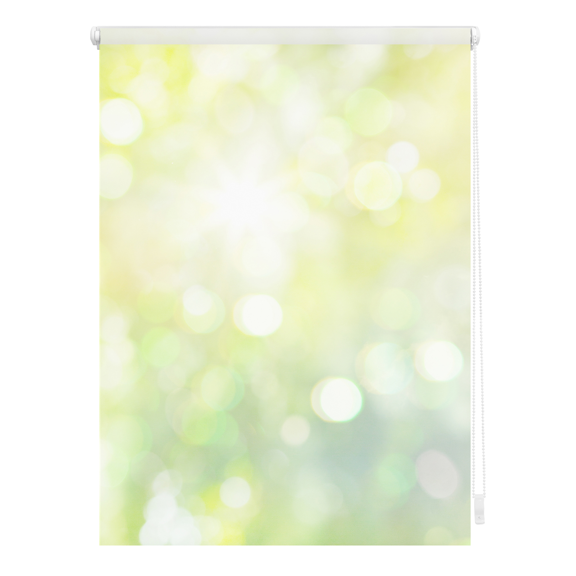 LICHTBLICK Rollo Klemmfix LICHTSPIEL - grün-gelb - 45x150 cm