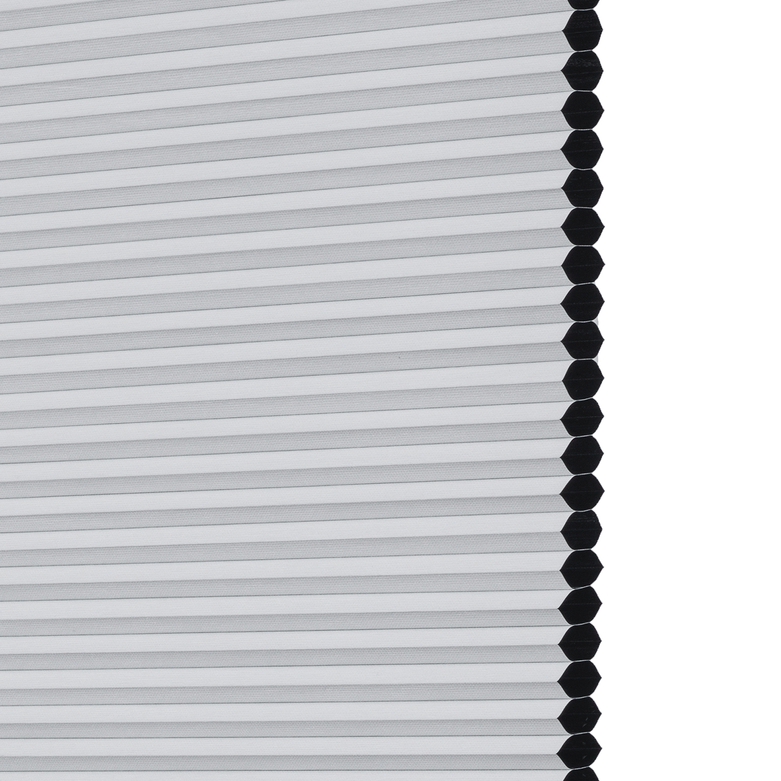 LICHTBLICK Thermo-Plissee - weiß - spannbar - 55x130 cm