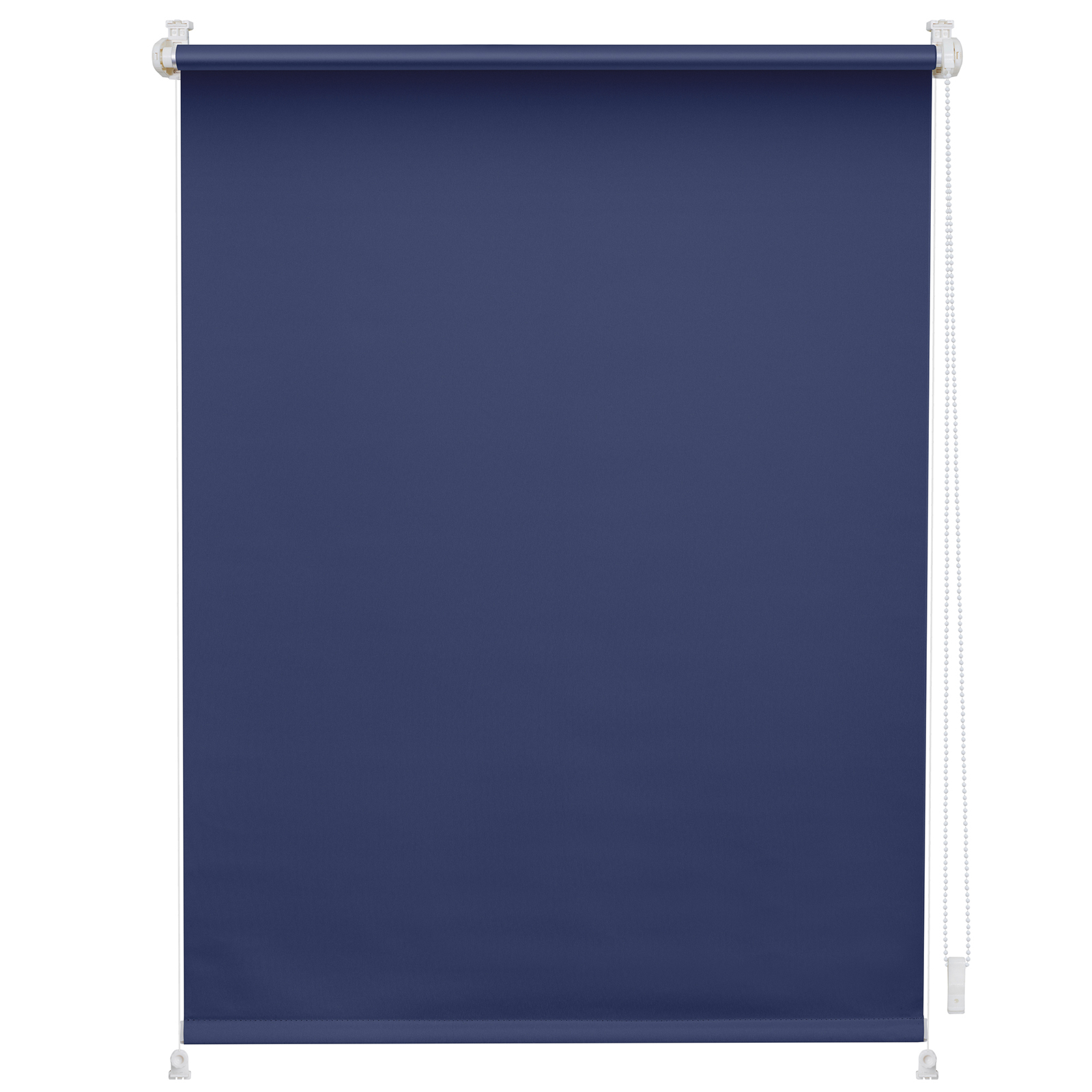 LICHTBLICK Verdunklungsrollo - blau - klemmbar - 80x200 cm