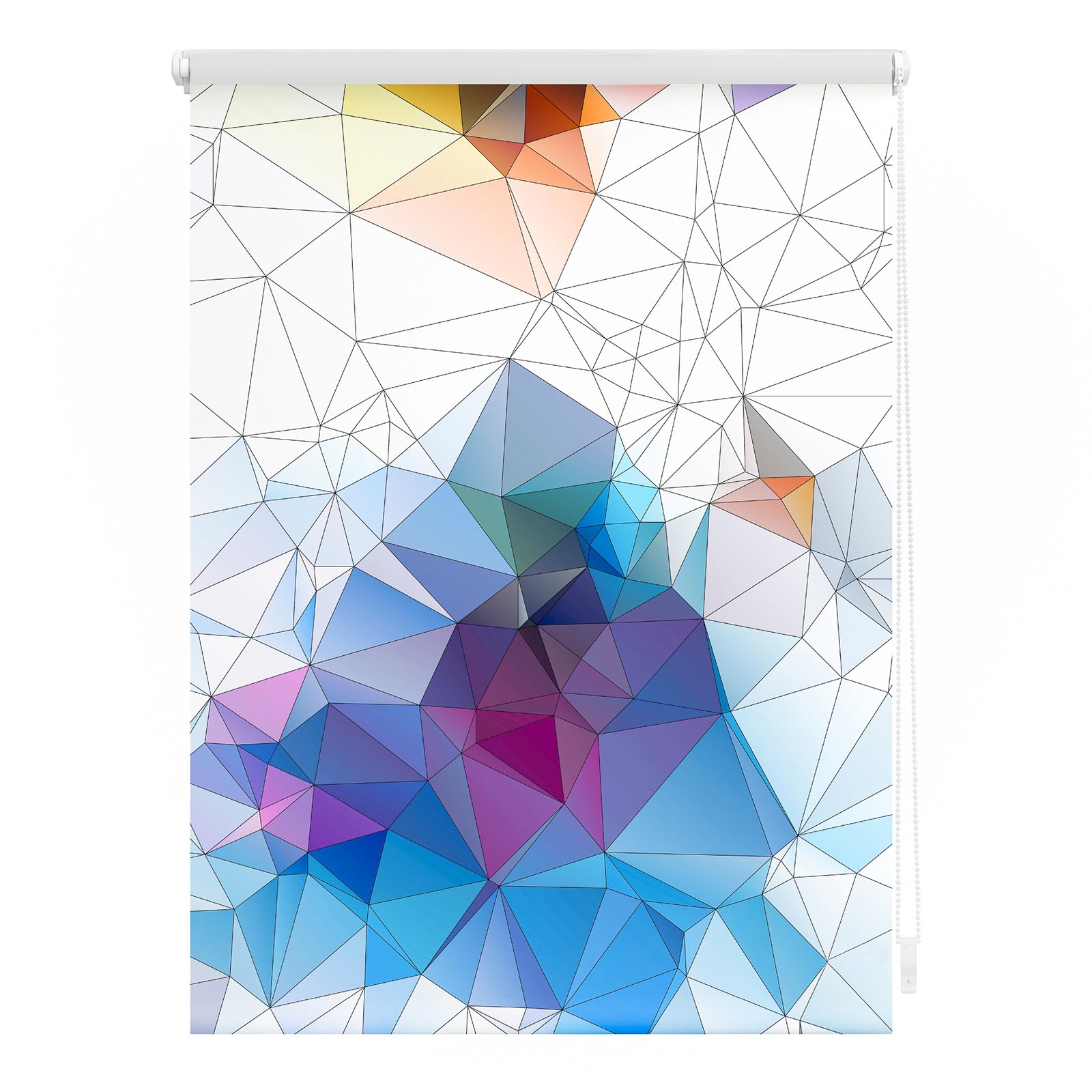 LICHTBLICK Verdunklungsrollo GRAFIK - bunt - 100x150 cm