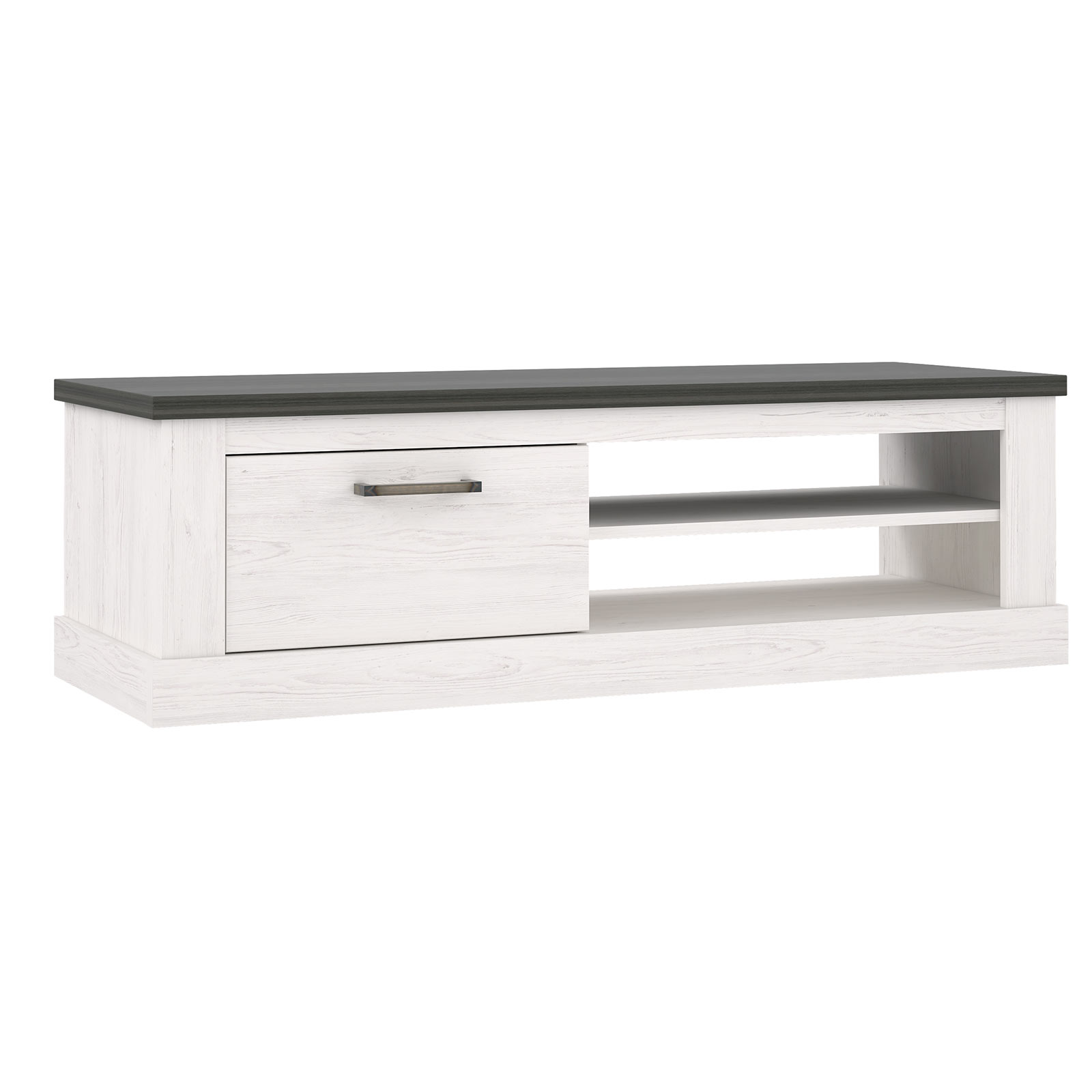 Lowboard - Pinie weiß - Touchwood - 146 cm breit