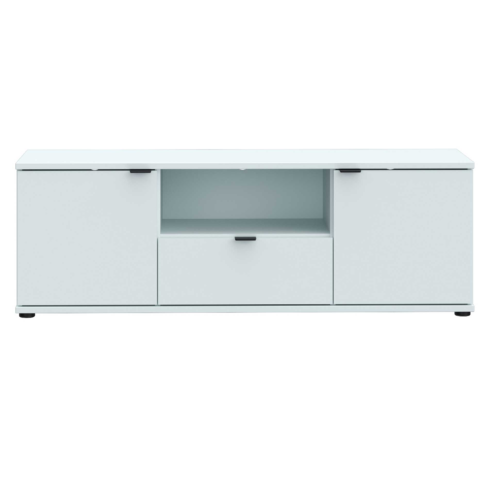 Lowboard - secret grey - 2 Türen - ein Schubkasten - 130 cm
