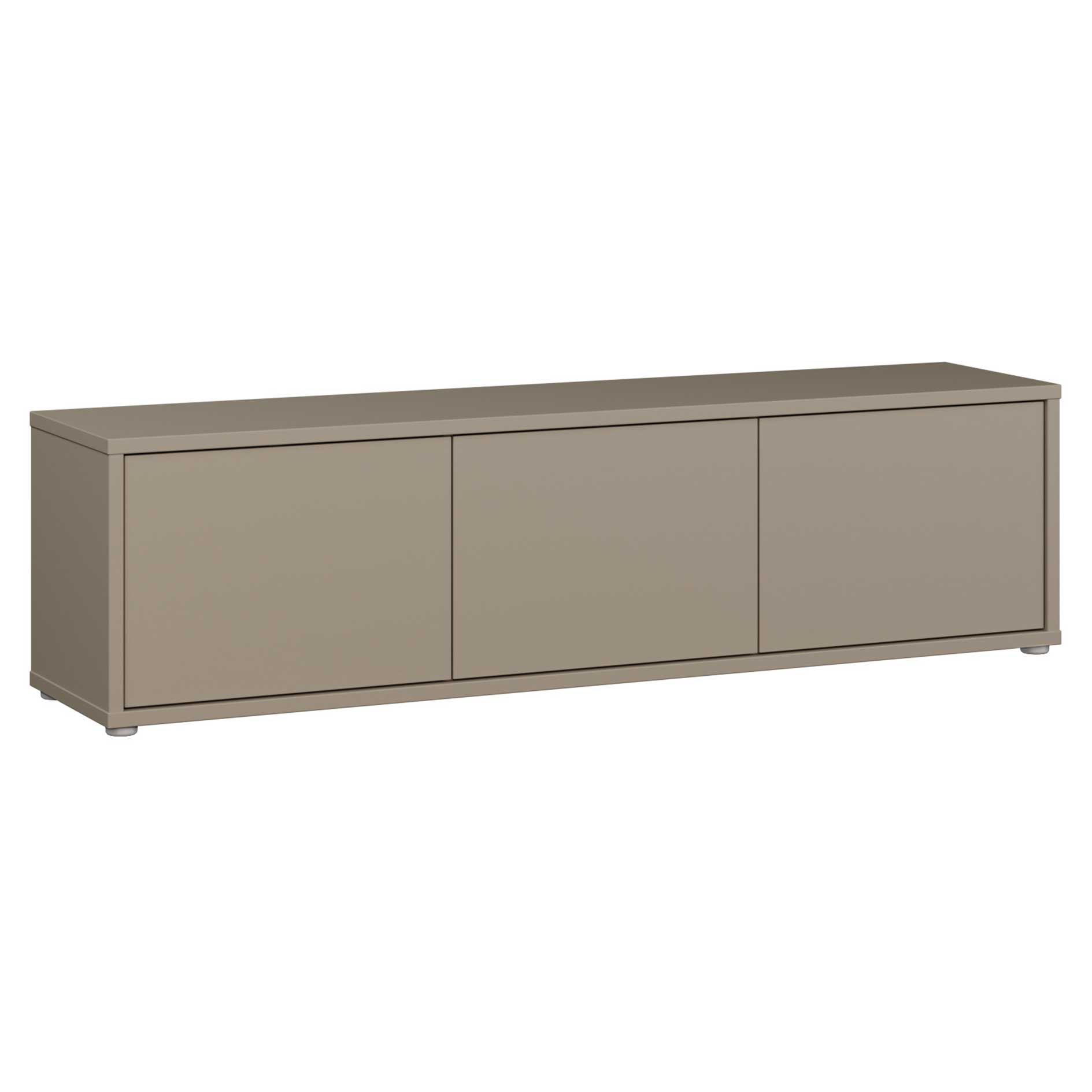 Lowboard - taupe - 3 Klappen - 154 cm