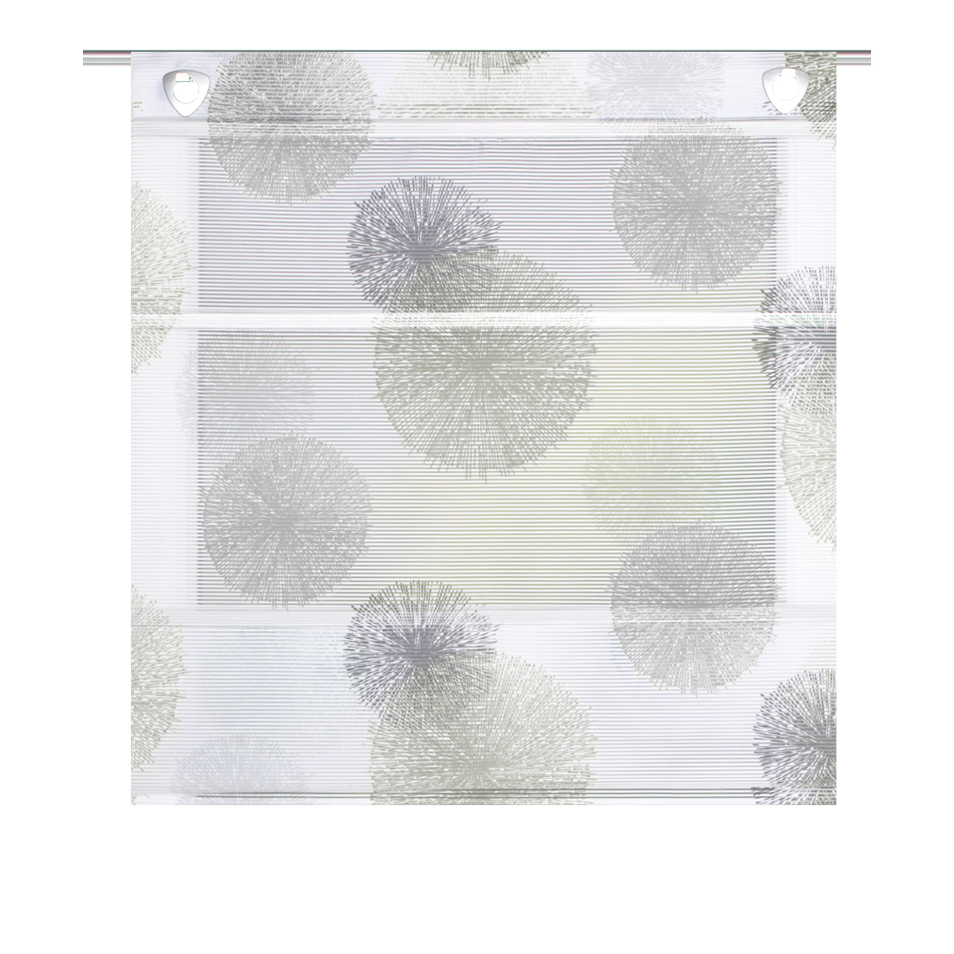 Magnetrollo RAWLINS - stein - 80x130 cm
