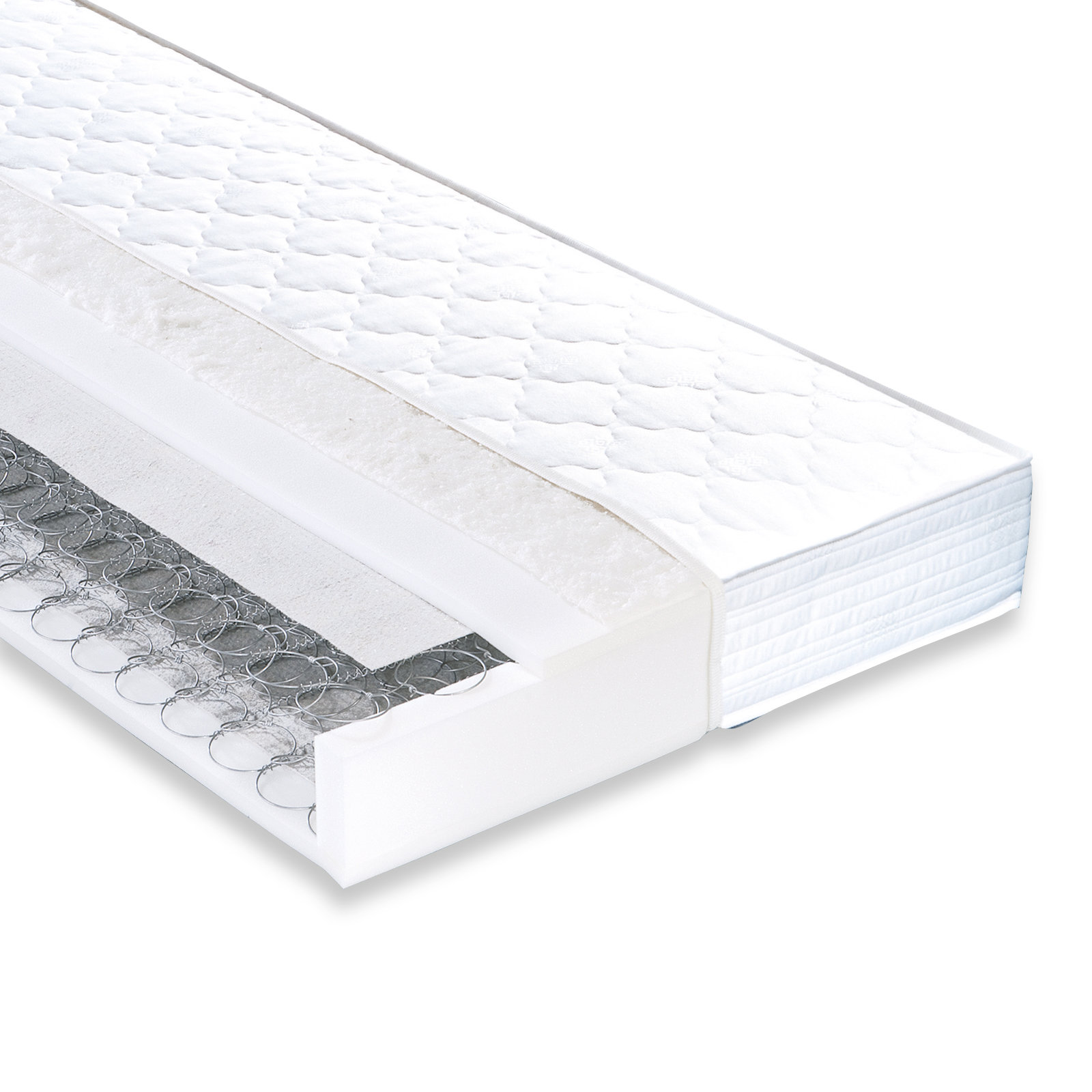 Matratze ACHAT LUXUS - Federkern - H3 - 100x200 cm