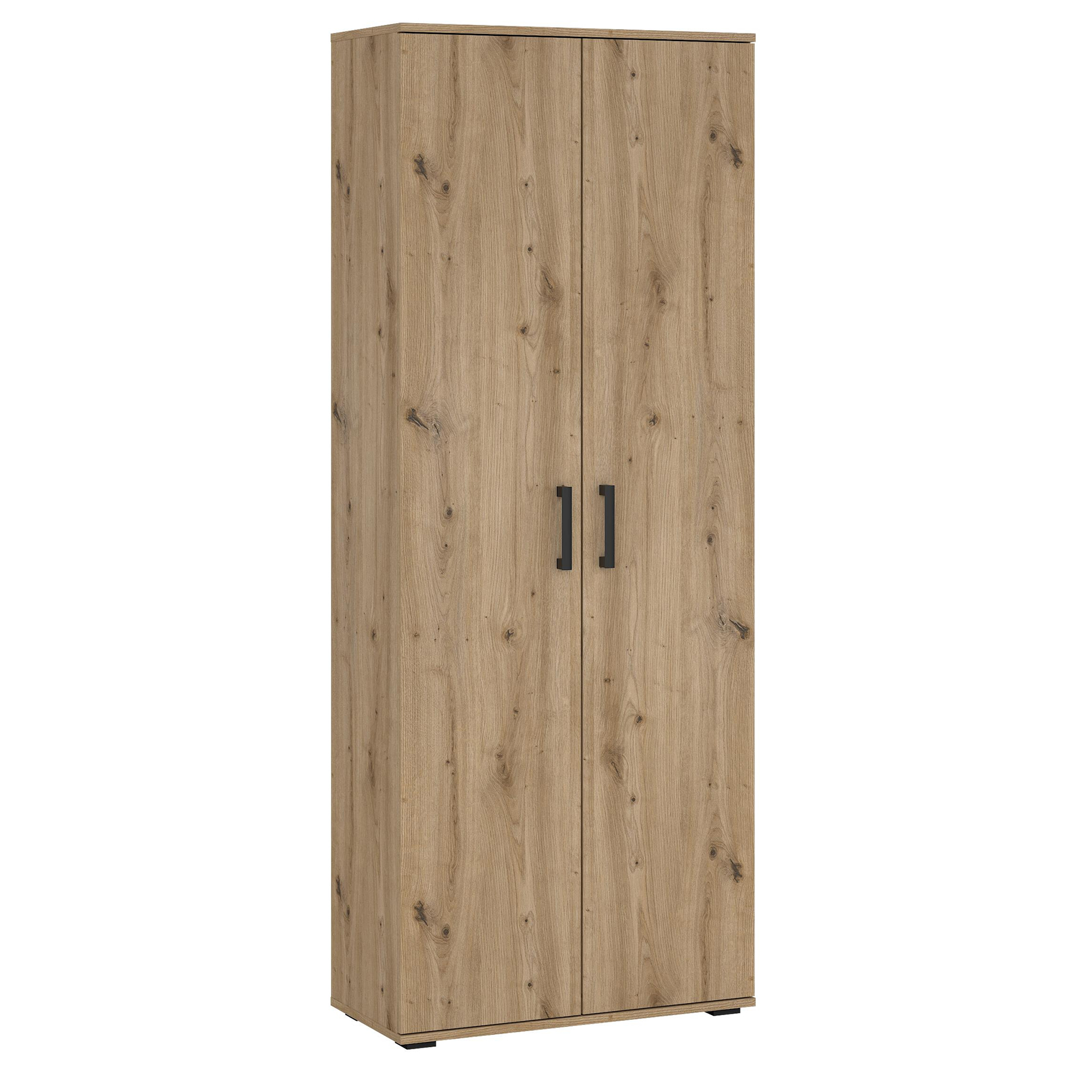 Mehrzweckschrank - Artisan Eiche - 6 Fächer - 179 cm hoch