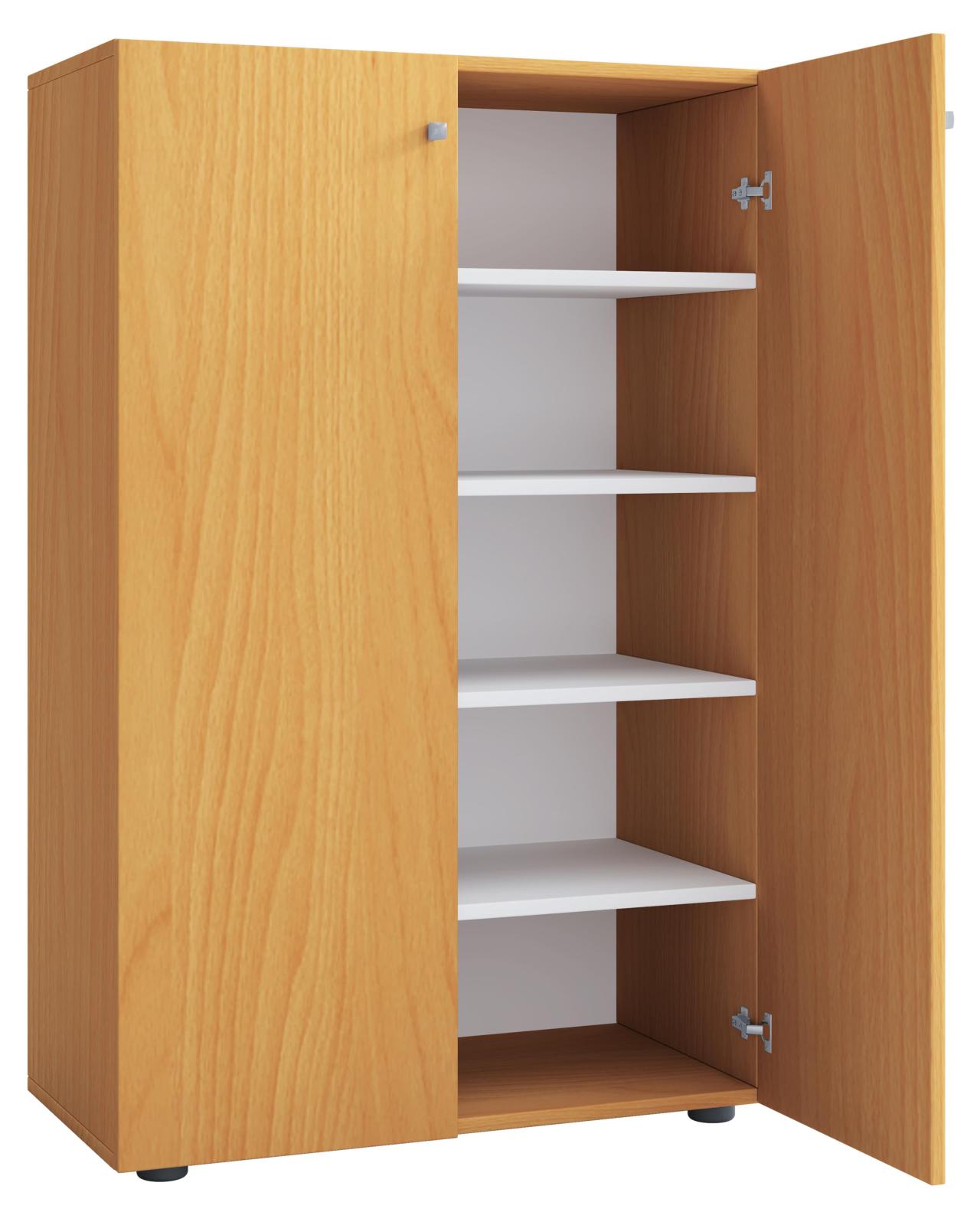 Mehrzweckschrank LONA XL - Buche - Holz - 110 cm