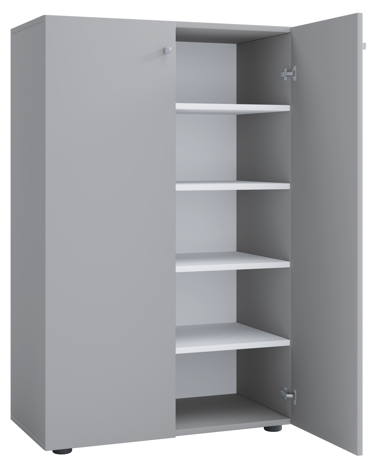 Mehrzweckschrank LONA XL - grau - Holz - 110 cm