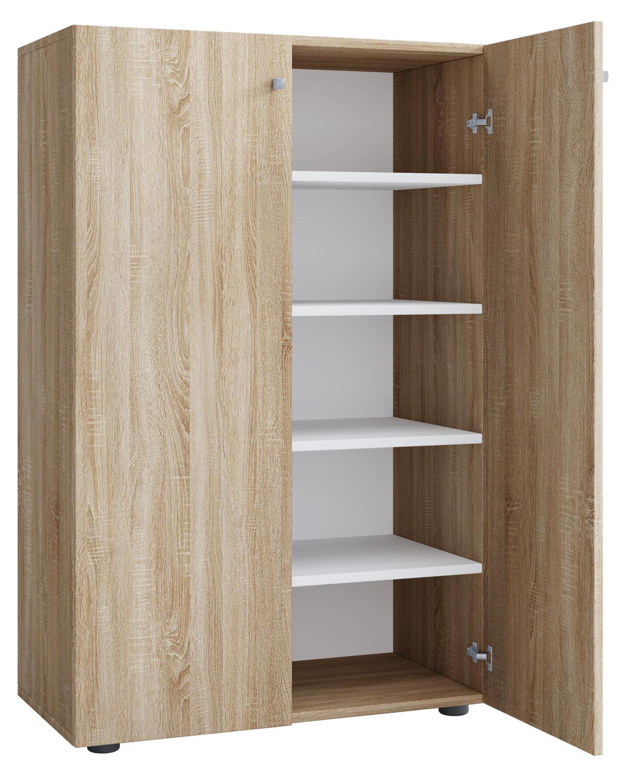 Mehrzweckschrank LONA XL - Sonoma Eiche - Holz - 110 cm