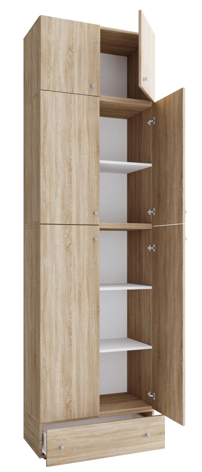 Mehrzweckschrank LONA XXL - Sonoma Eiche - Holz - 240 cm