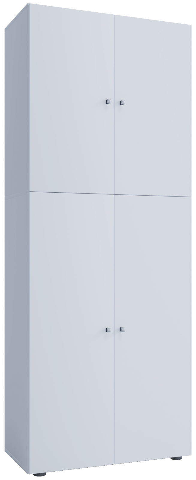 Mehrzweckschrank LONA XXL - weiß - Holz - 184 cm