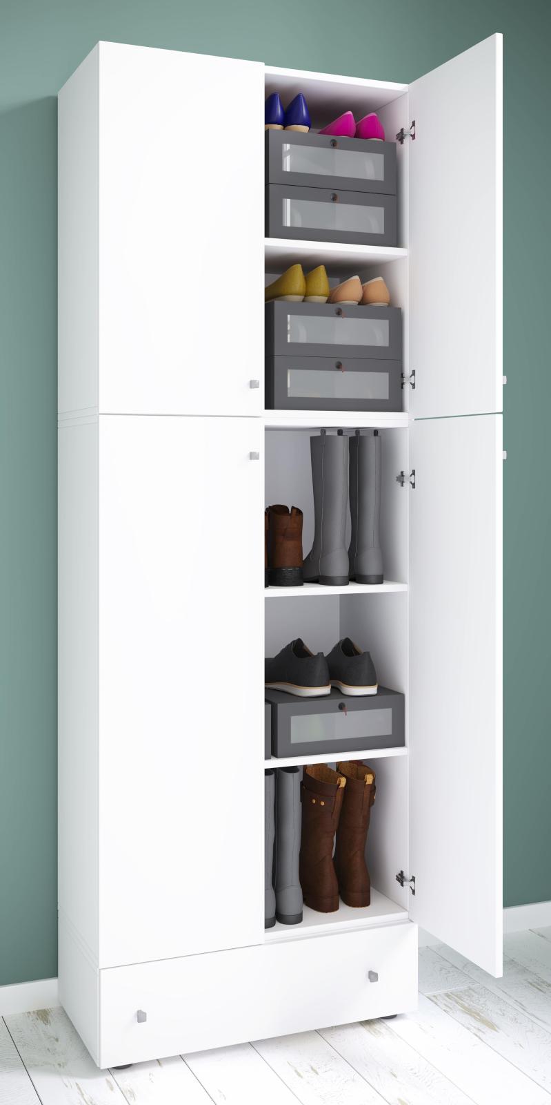Elegantes Mehrzweckschrank 100 Cm Breit 200cm Hoch Bild
