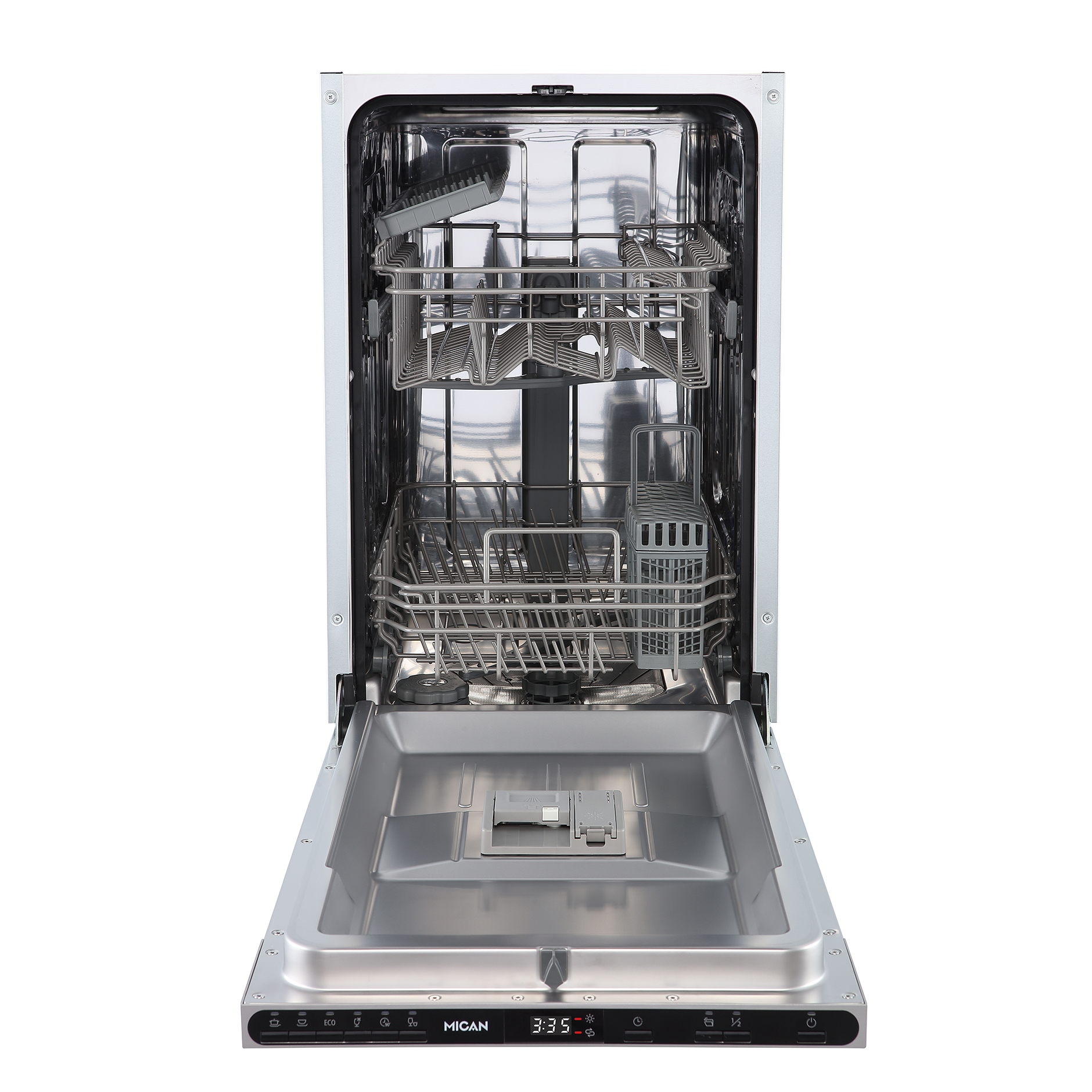 MICAN Einbau-Geschirrspüler GSV45DM - vollintegriert - 44,8 cm - D