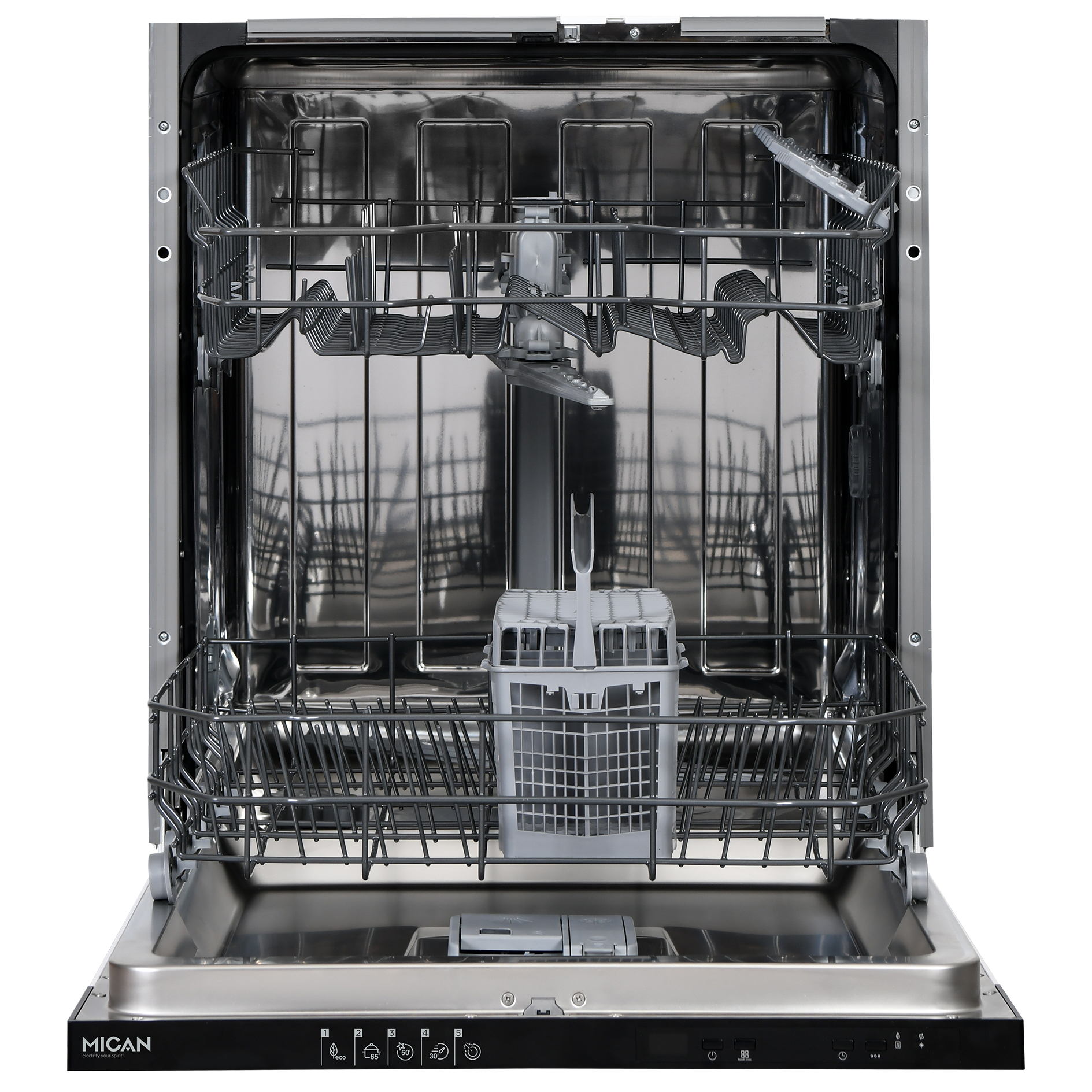 MICAN Einbau-Geschirrspüler GSV60D - vollintegriert - 60 cm - D