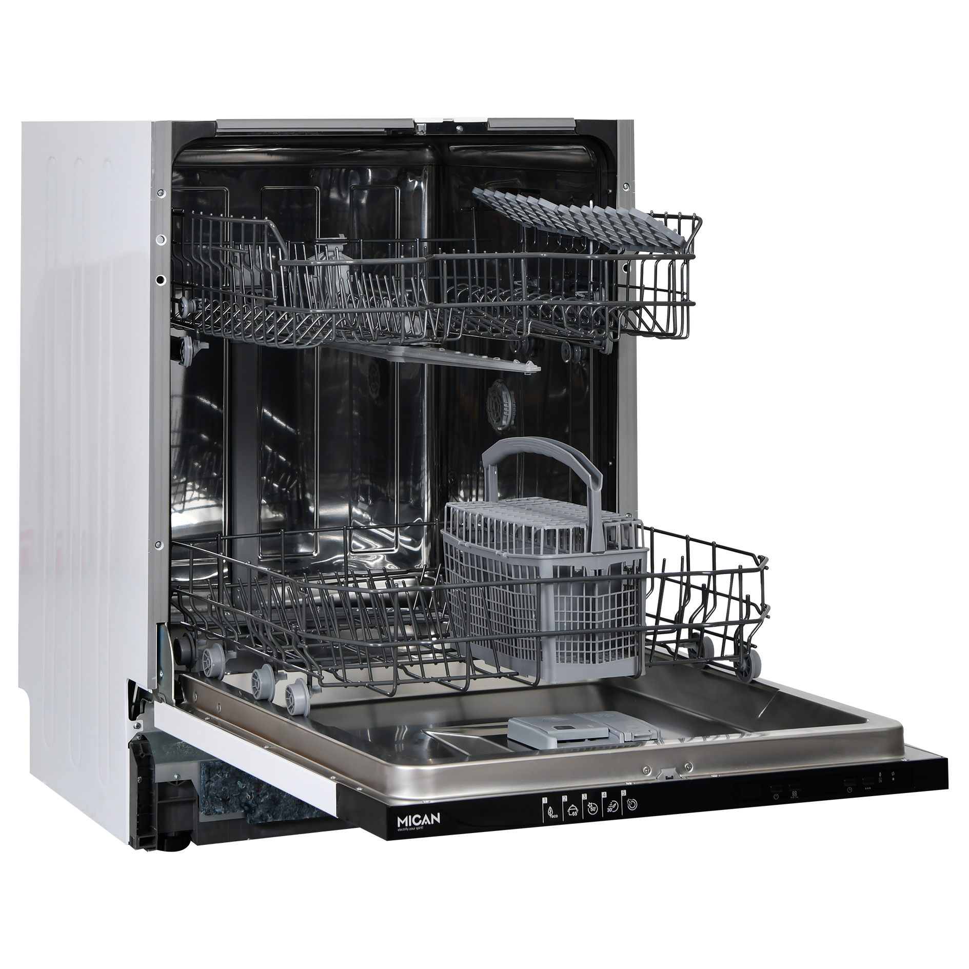 MICAN Einbau-Geschirrspüler GSV60D - vollintegriert - 60 cm - D