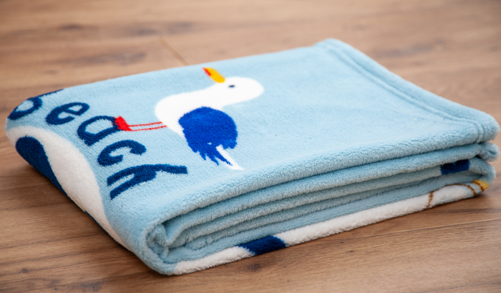 Microfaser-Flauschdecke MICKEY MOUSE - blau - 75x100 cm