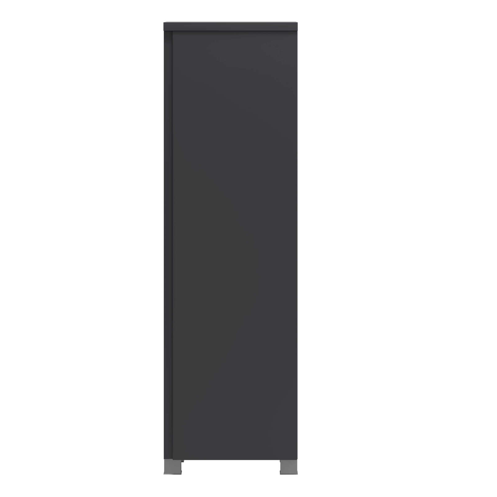 Midischrank AROSA - graphit - grau matt - 40 cm
