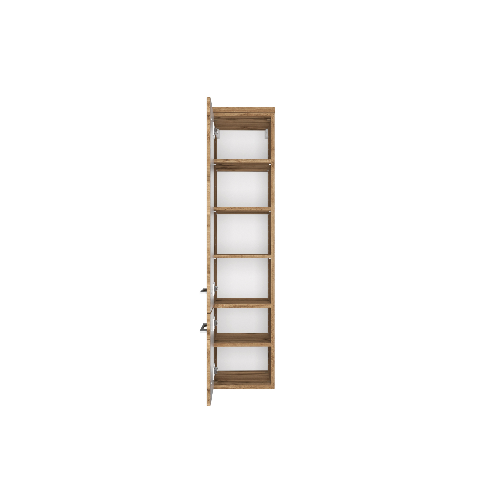 Midischrank DAVOS - Wotaneiche - 30 cm breit