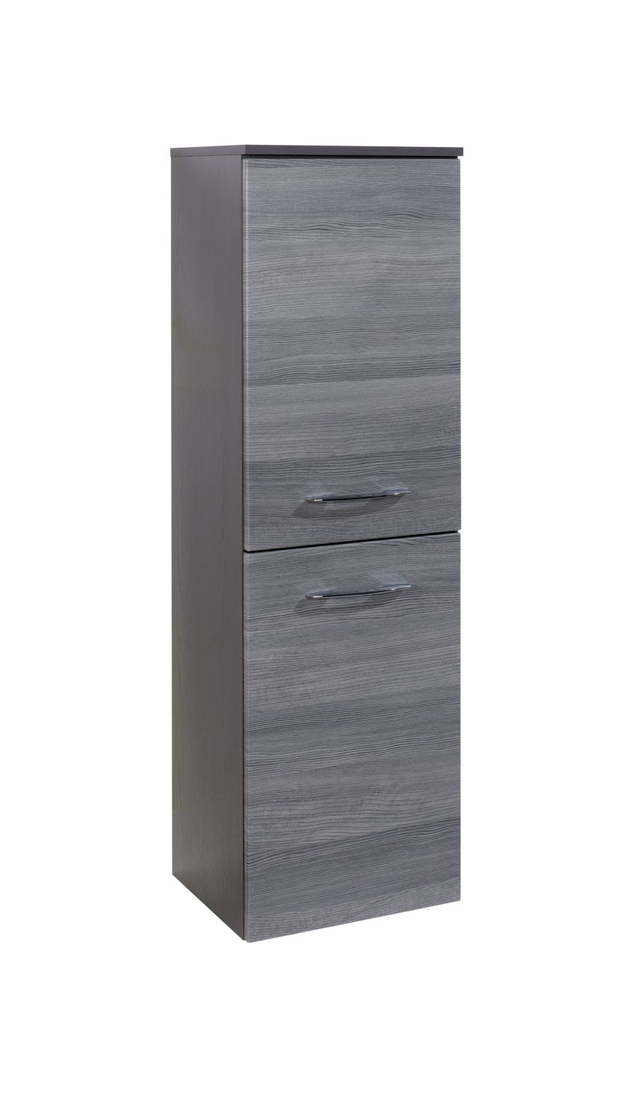 Midischrank FLORIDA - Eiche rauchsilber- graphitgrau - 40 cm