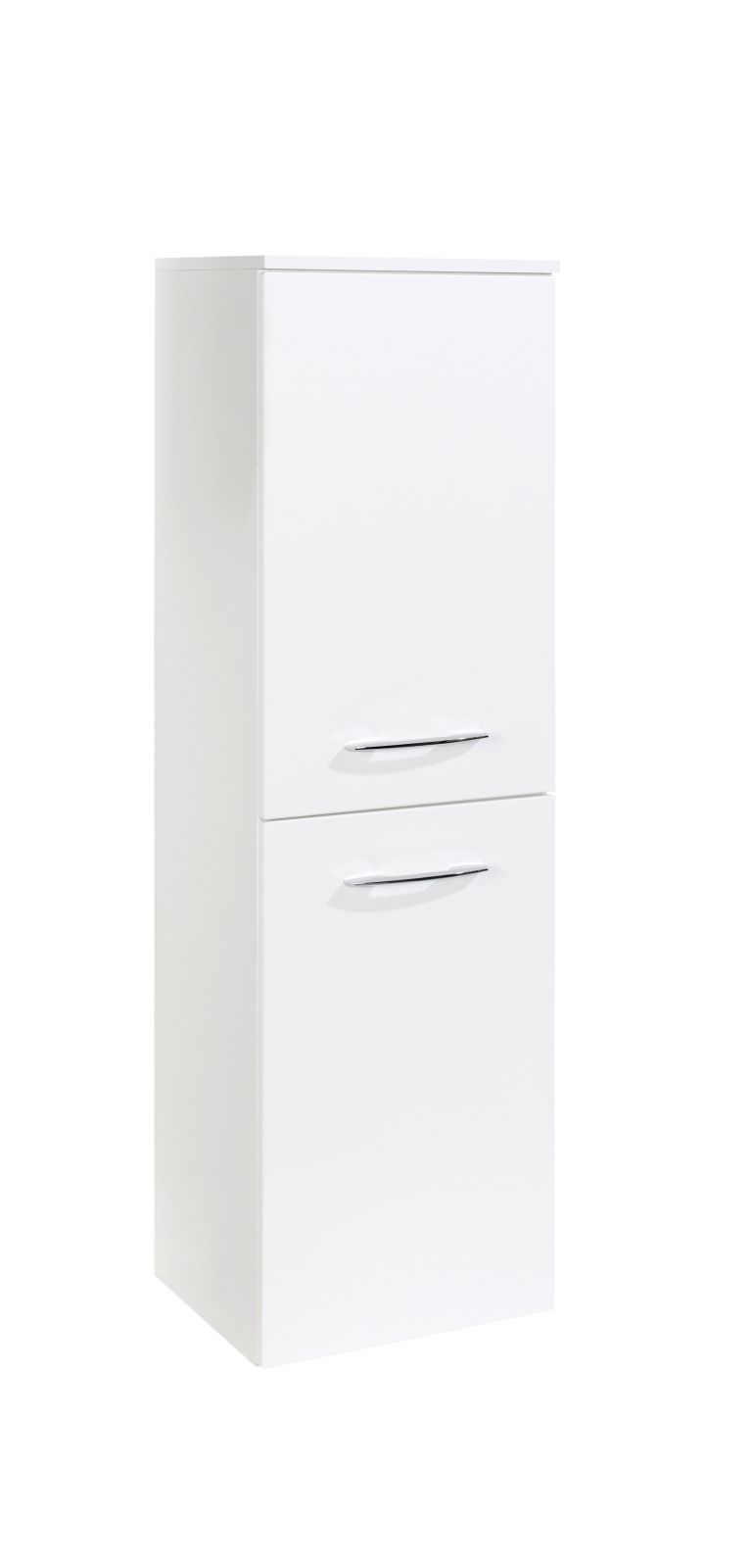 Midischrank FLORIDA - weiß Hochglanz - weiß - 40 cm