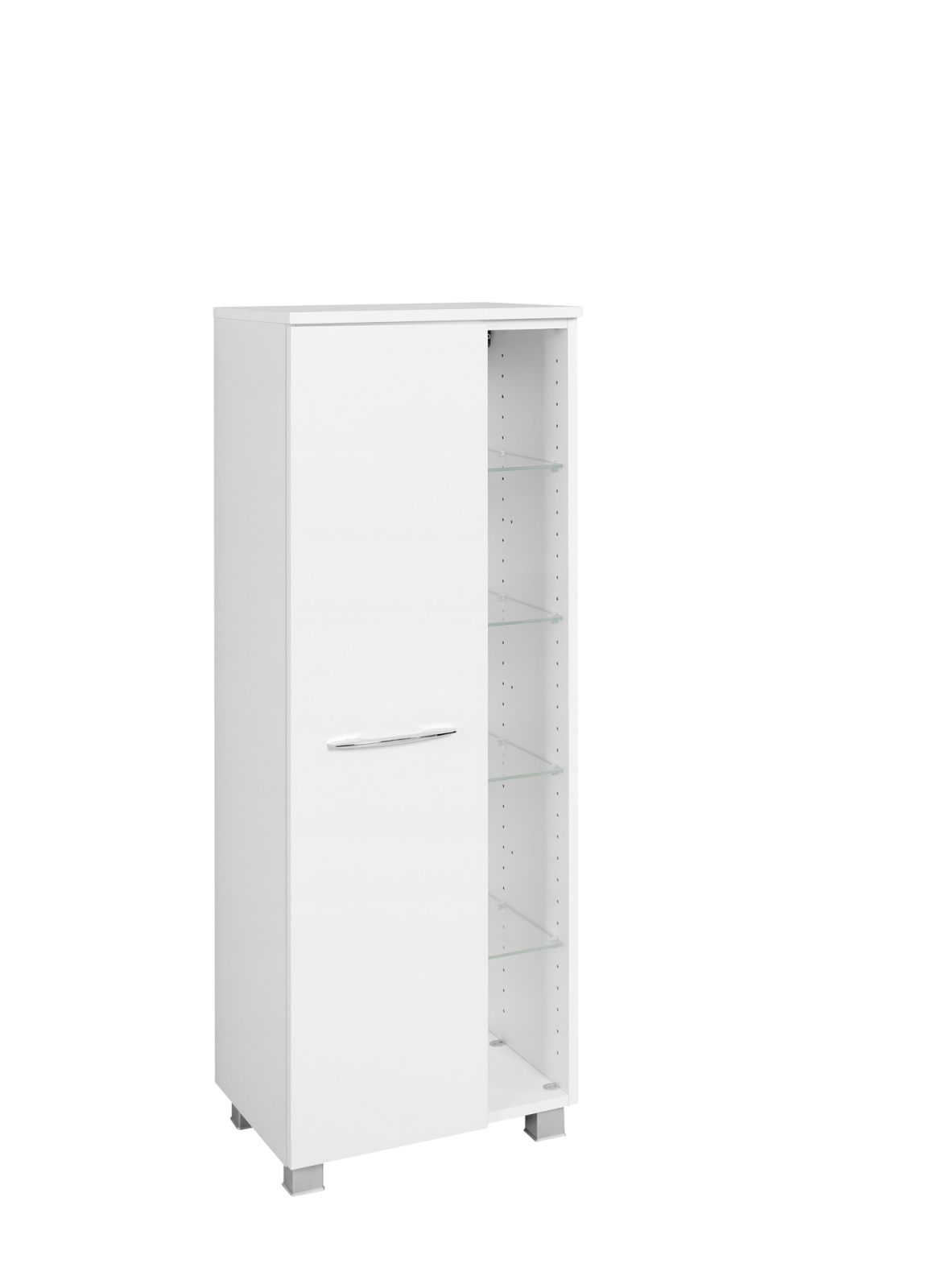 Midischrank PORTOFINO - weiß - 45 cm