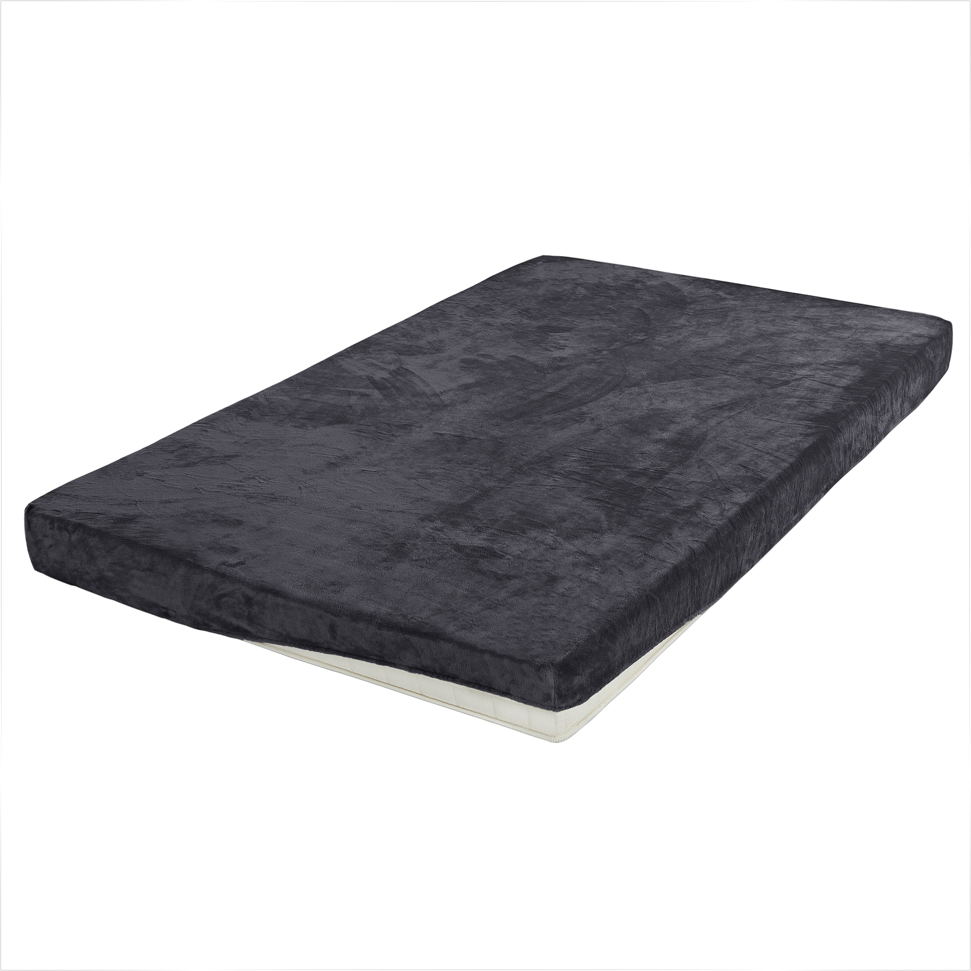 Mikrofaser-Spannbetttuch - anthrazit - Cashmere-Like - 180x200 cm