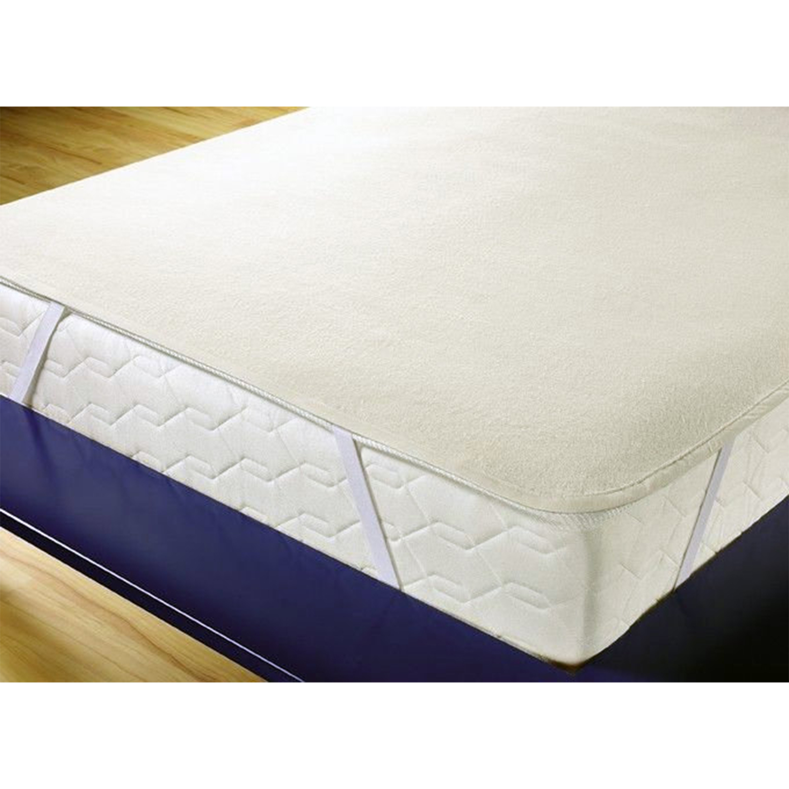 Matratzenschoner Für Doppelbett – 137x190 Cm, Gesteppt, Mit 30 Cm Tiefen Taschen, Hypoallergen