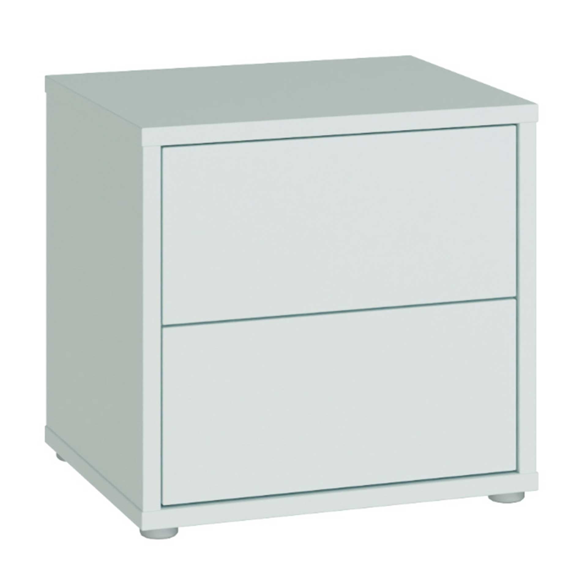 Nachtkommode - secret grey - 2 Schubkästen - 50 cm