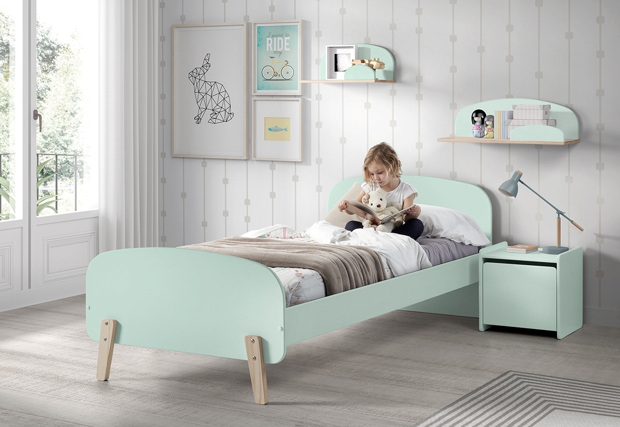 Nachtkonsole KIDDY - mintgrün - 1 Tür