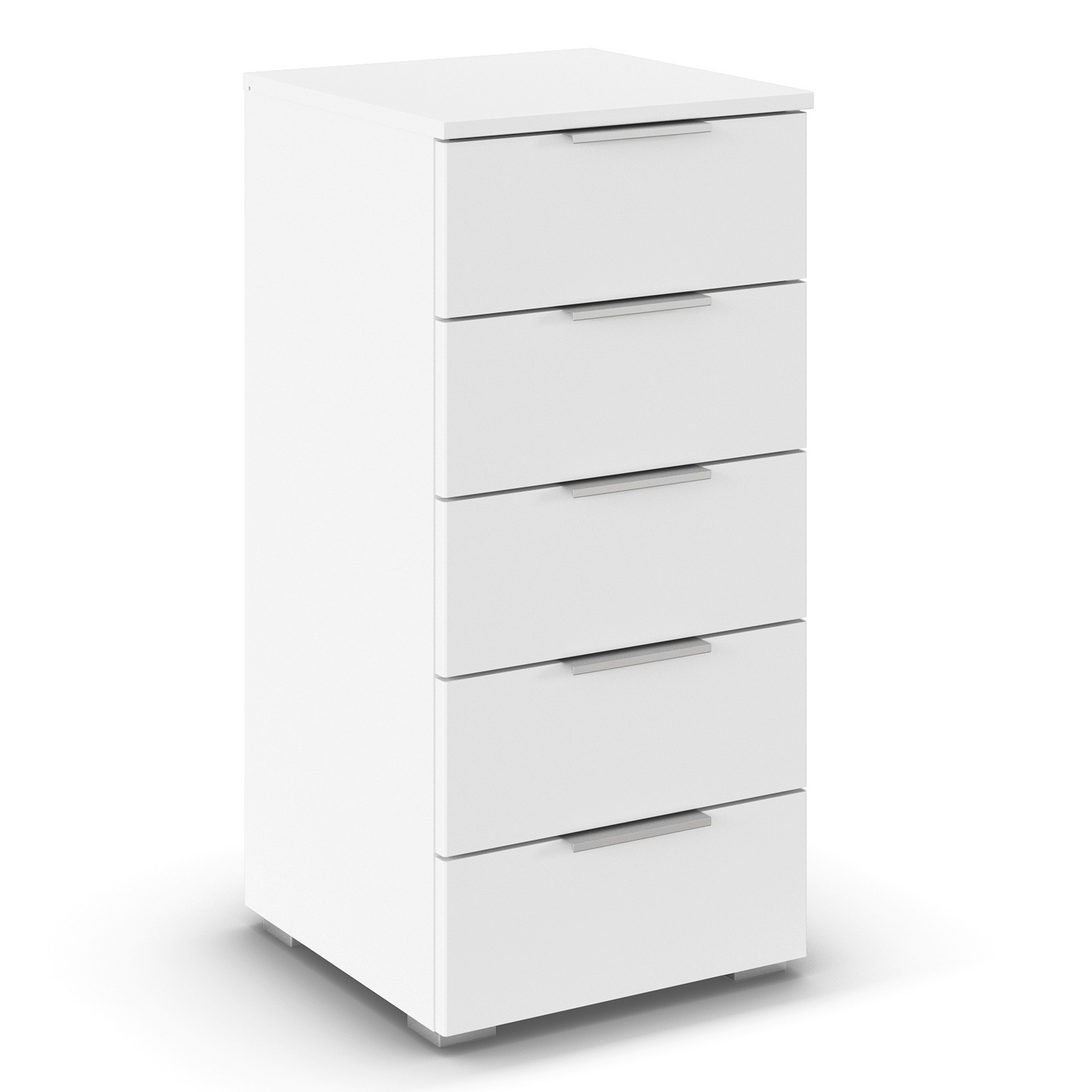 Nachtschrank - alpinweiß - 84 cm hoch