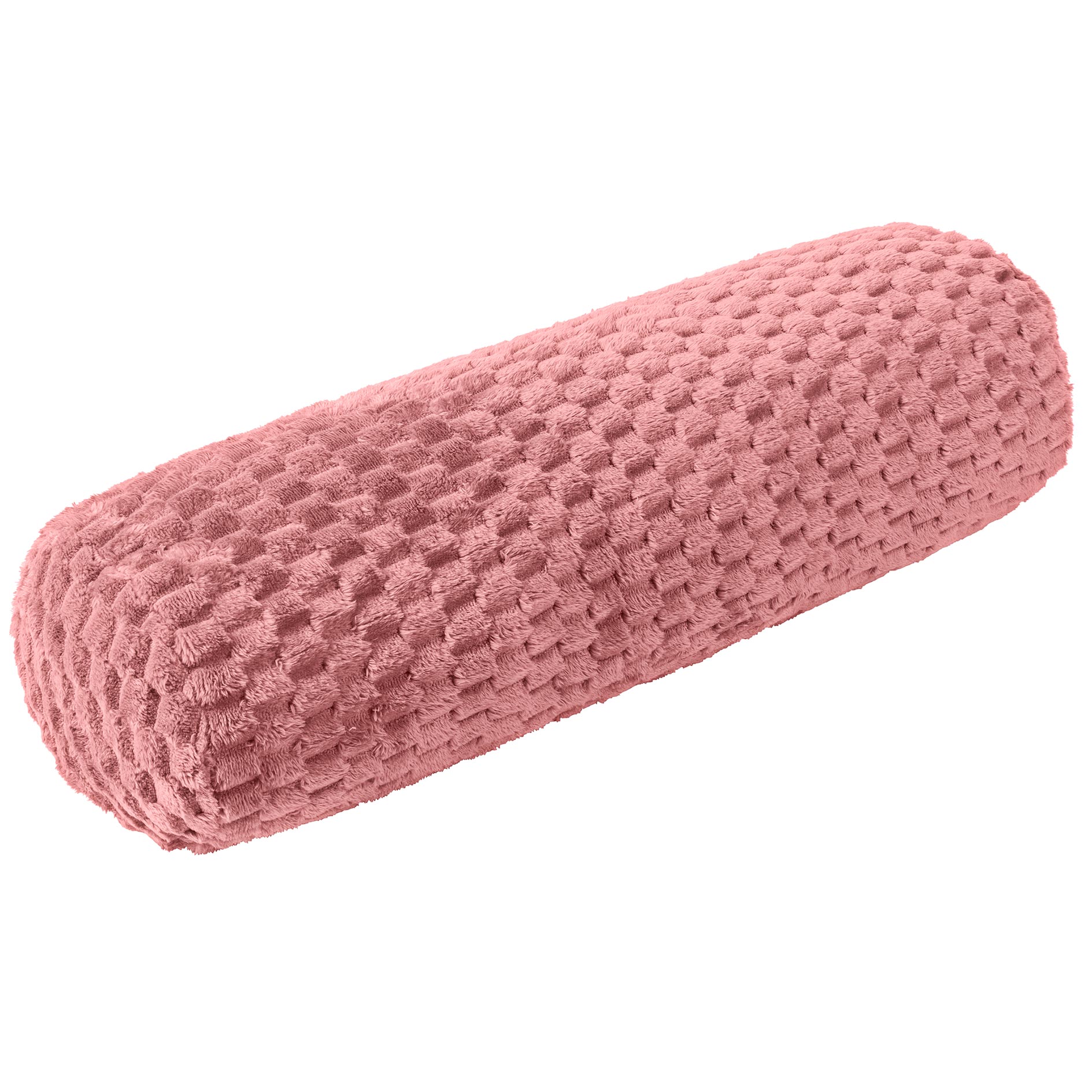 Nackenrolle - rose - 70x22 cm