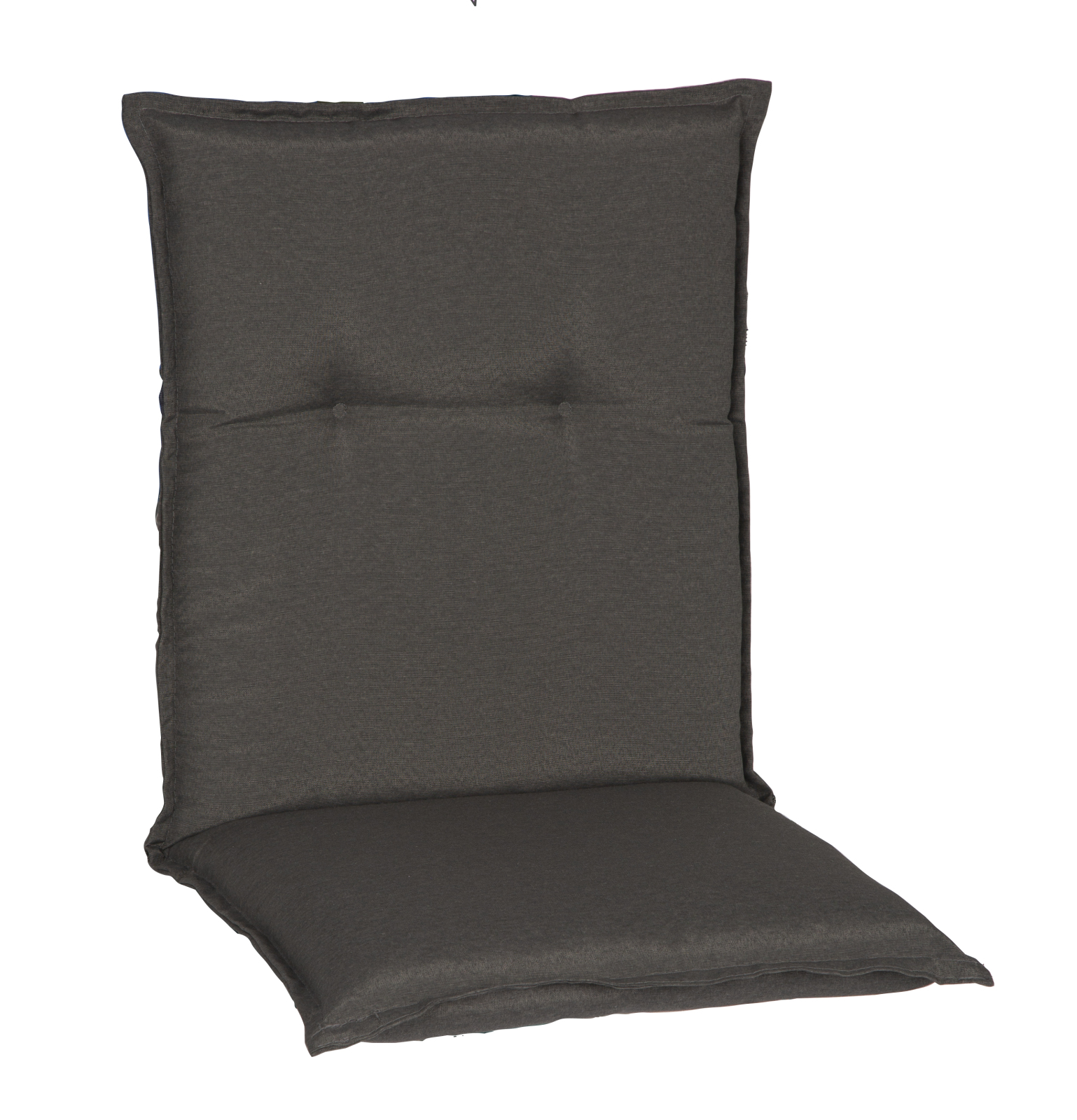Niedriglehner-Auflage - grau - 101x50 cm