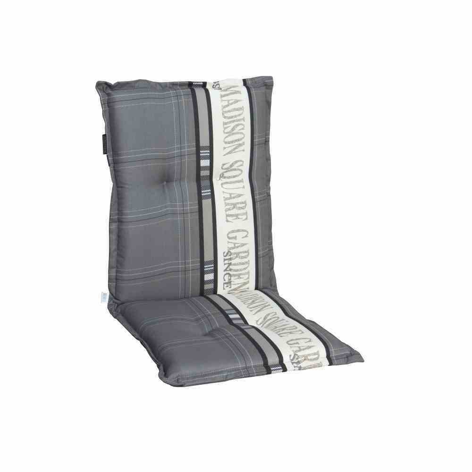 Niedriglehner-Auflage MADISON GARDEN - grau - 105x50 cm