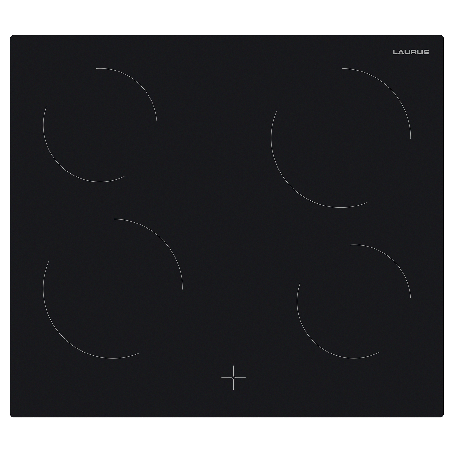 nobilia Küchenblock TOUCH - Lacklaminat schwarz supermatt - schwarz - Kühlschrank links - 310 cm