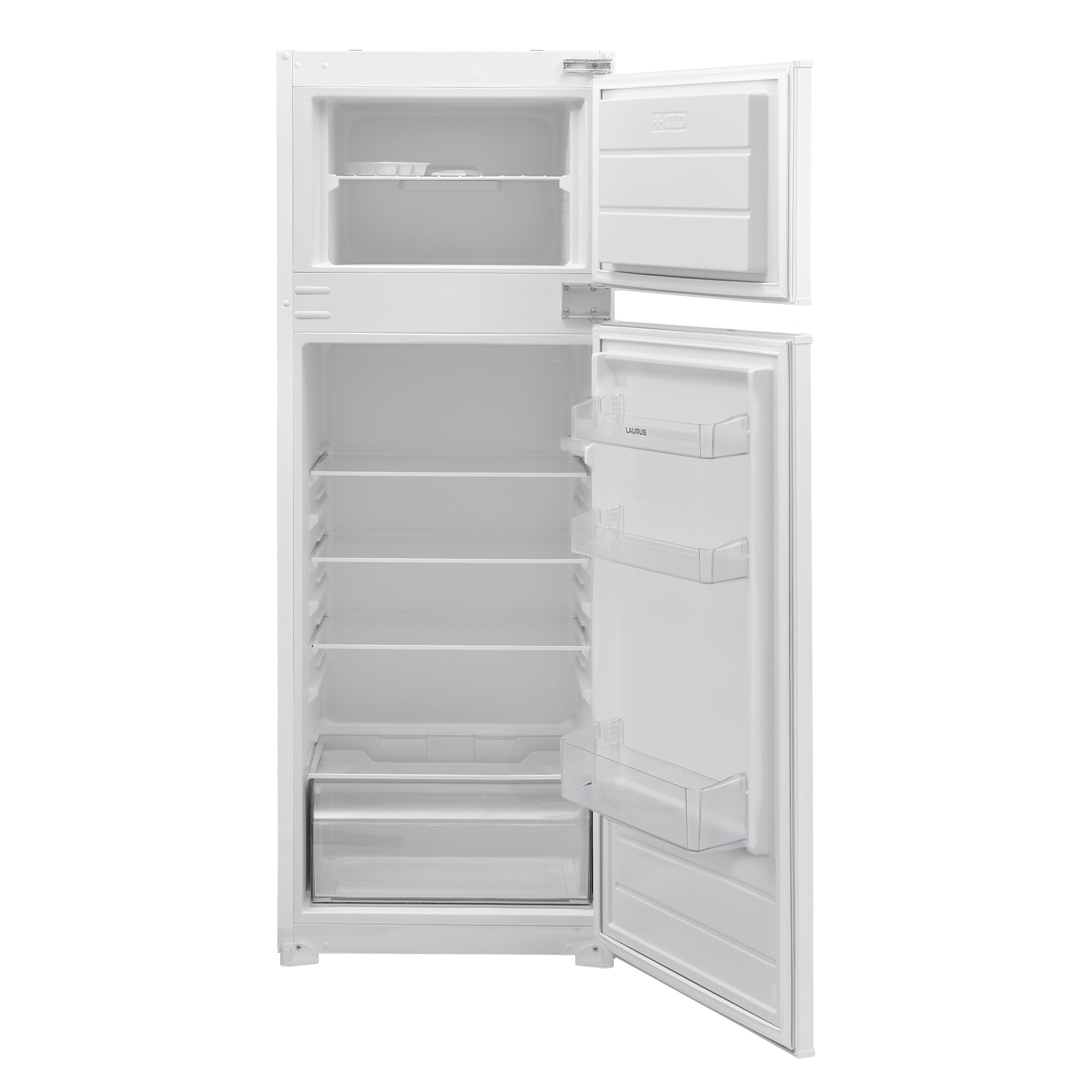nobilia Küchenblock TOUCH - Lacklaminat schwarz supermatt - schwarz - Kühlschrank links - 310 cm