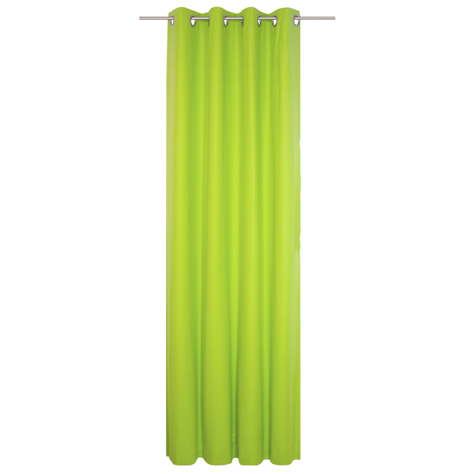 Ösenvorhang WIRTHNATUR - limone - 1-lagig - 130x145 cm
