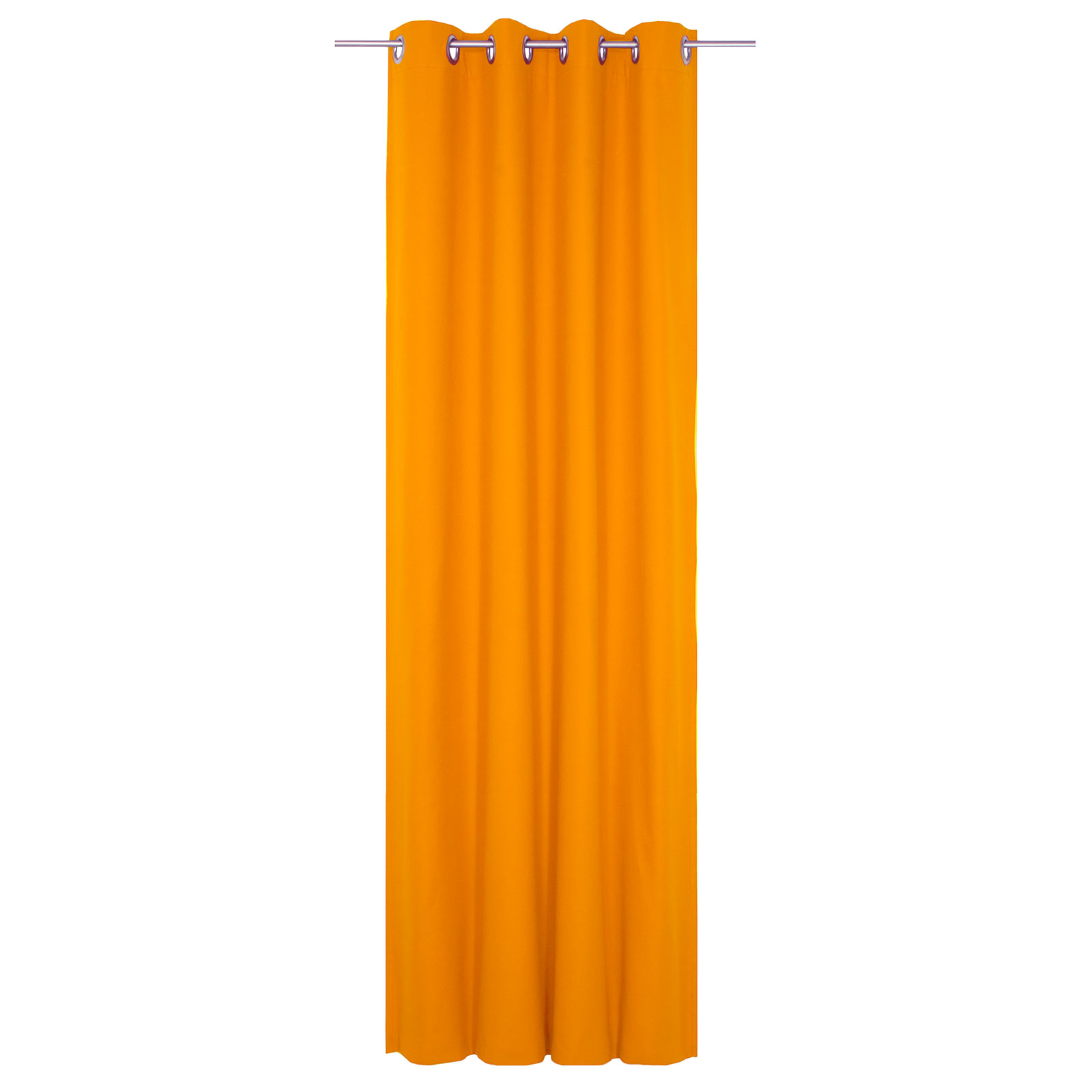 Ösenvorhang WIRTHNATUR - orange - 1-lagig - 130x145 cm