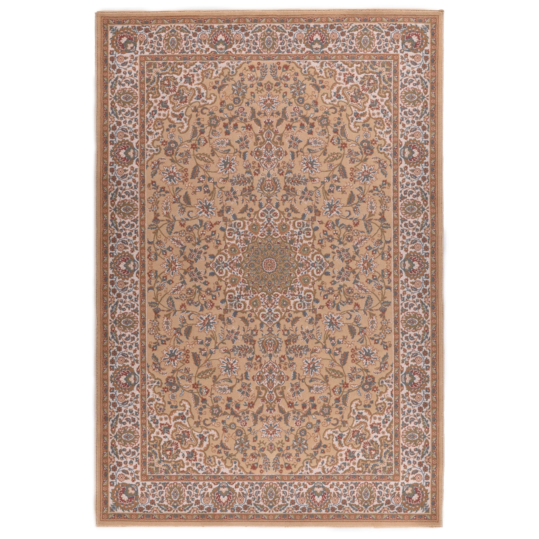 Orient-Teppich DOLNA - sand - Schurwolle - 50x80 cm