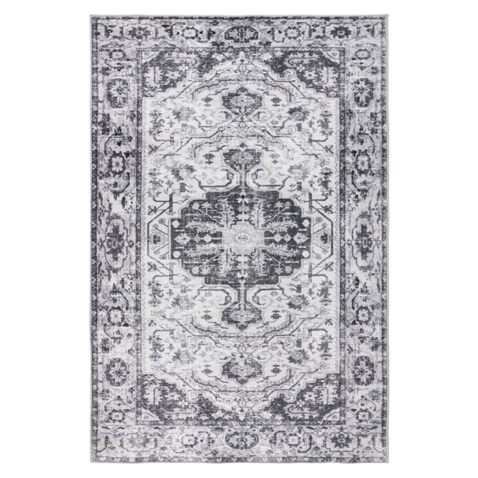 Orientteppich - silber - 120x170 cm